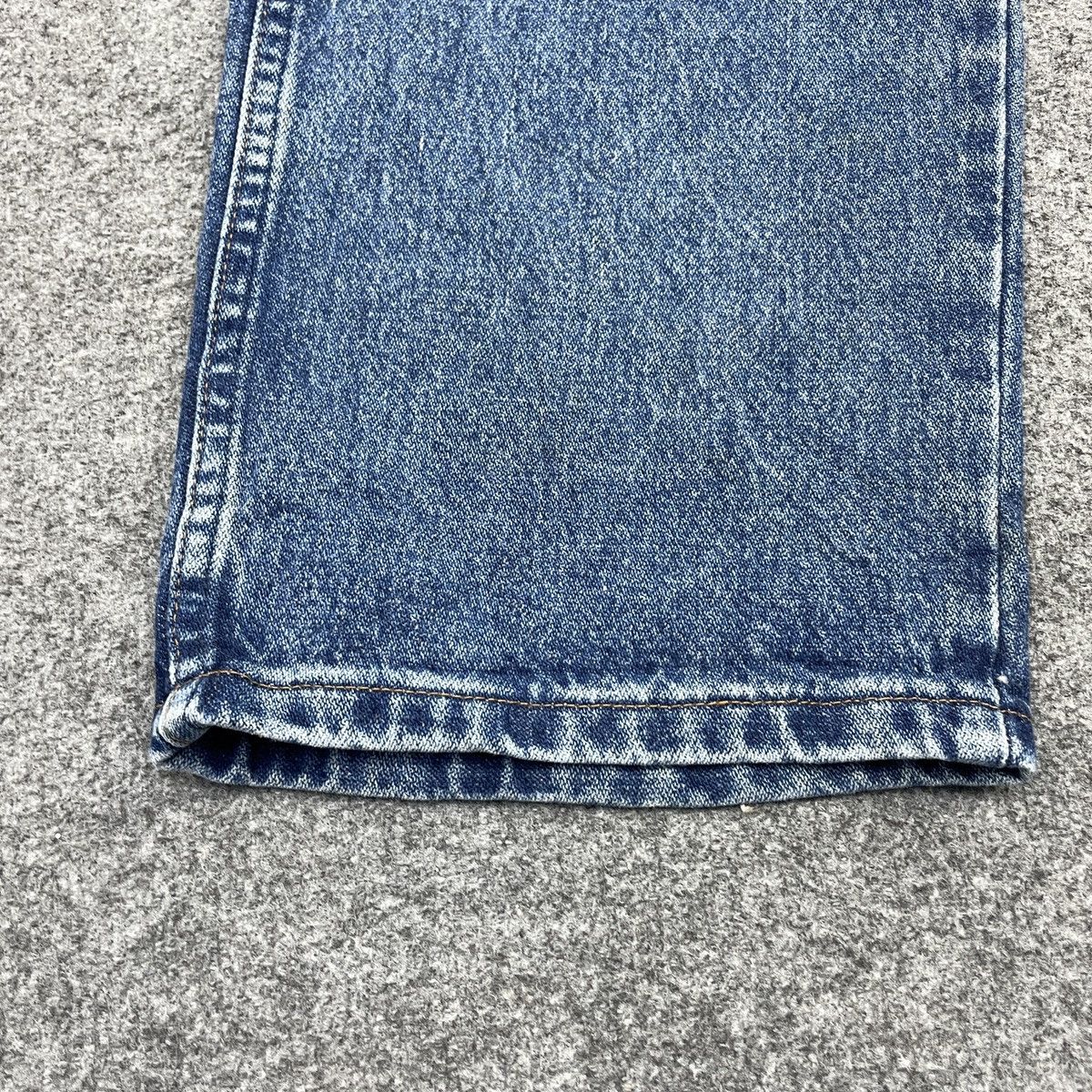 Vintage × Wrangler Vintage Distressed Wrangler Faded Blue Jeans -wc 224 Size US 37 - 5 Thumbnail