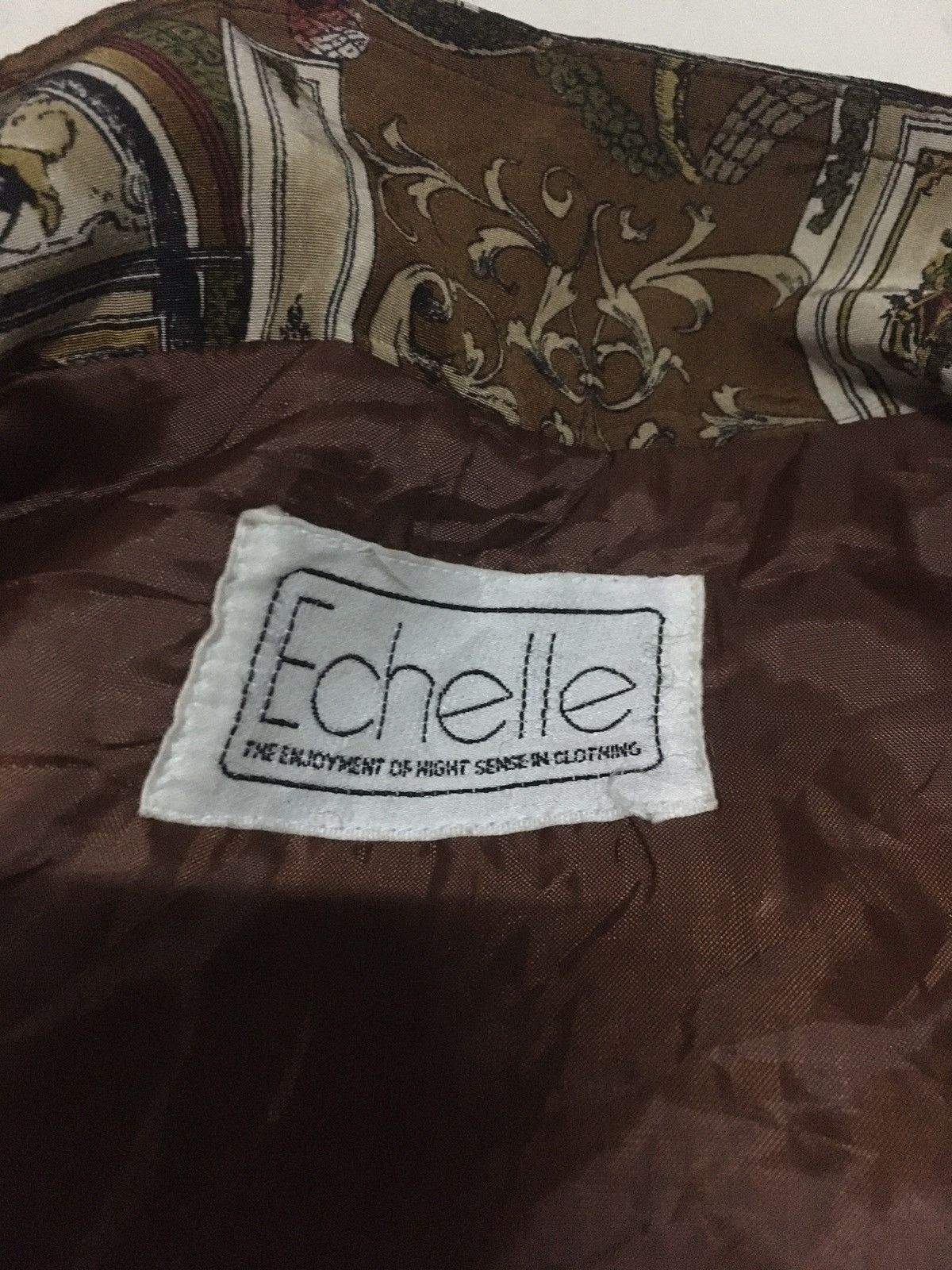 Designer × Japanese Brand × Vintage Vintage Japanese brand echelle house building monogram jacke Size US M / EU 48-50 / 2 - 8 Thumbnail