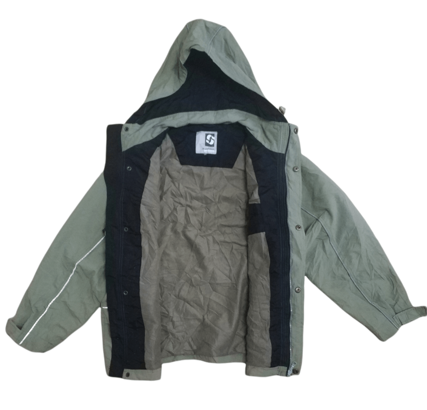 Japanese Brand 🔥Sun Faded Sportecs Windbreaker Hoodie Jacket Size US M / EU 48-50 / 2 - 1 Thumbnail