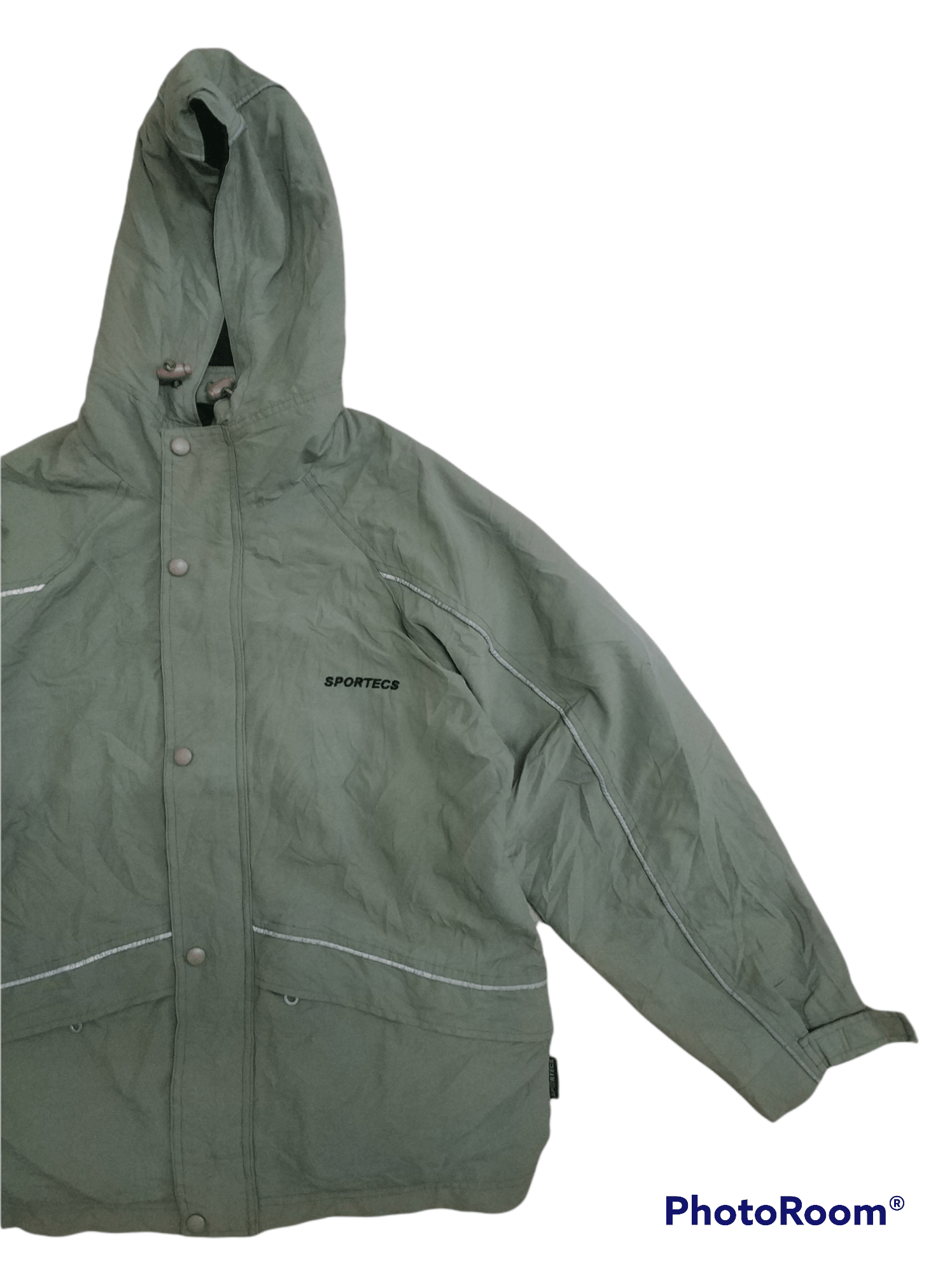 Japanese Brand 🔥Sun Faded Sportecs Windbreaker Hoodie Jacket Size US M / EU 48-50 / 2 - 3 Thumbnail