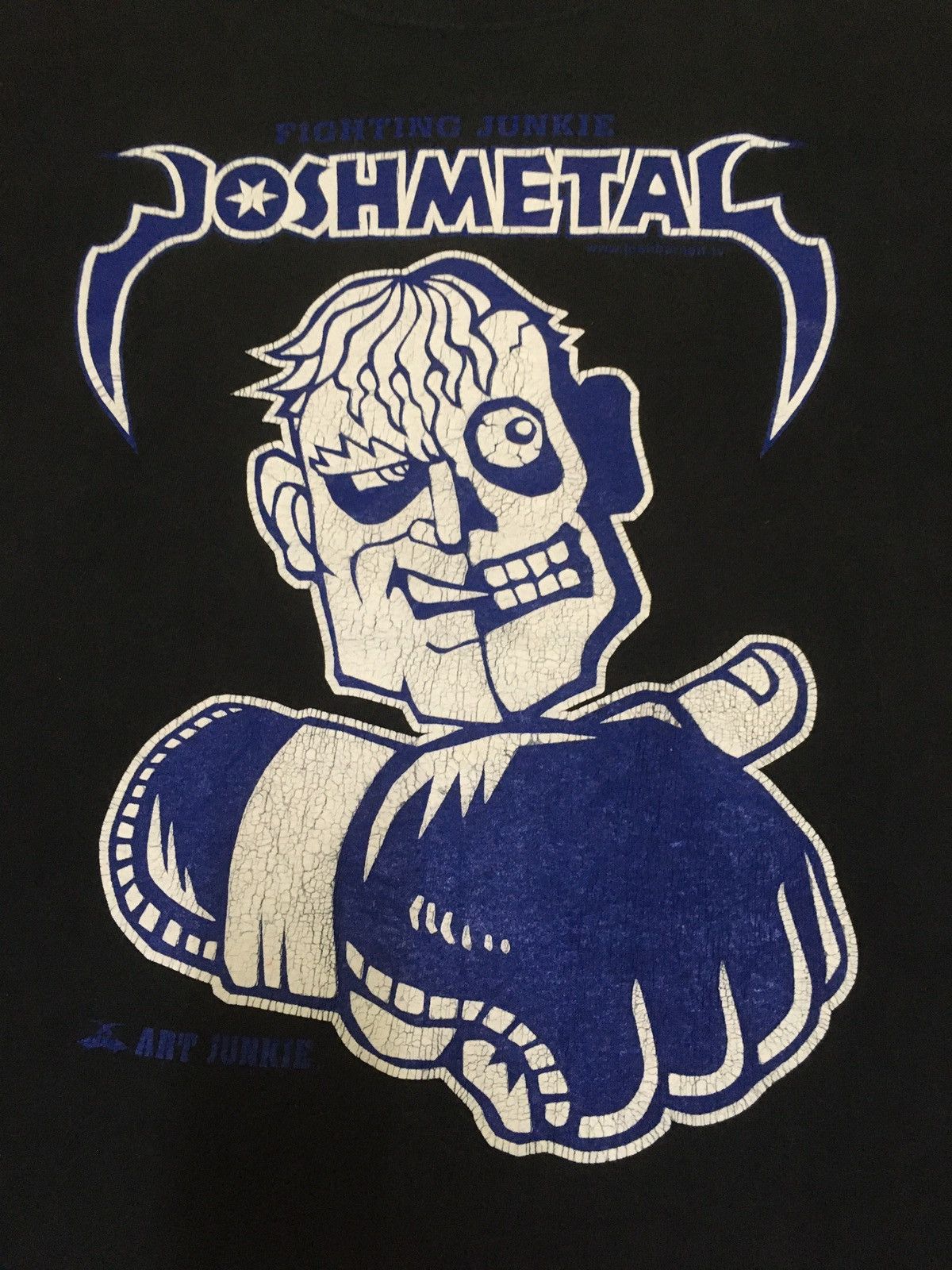 Japanese Brand × Vintage Vintage fighting junkie posh metal Size US M / EU 48-50 / 2 - 7 Thumbnail