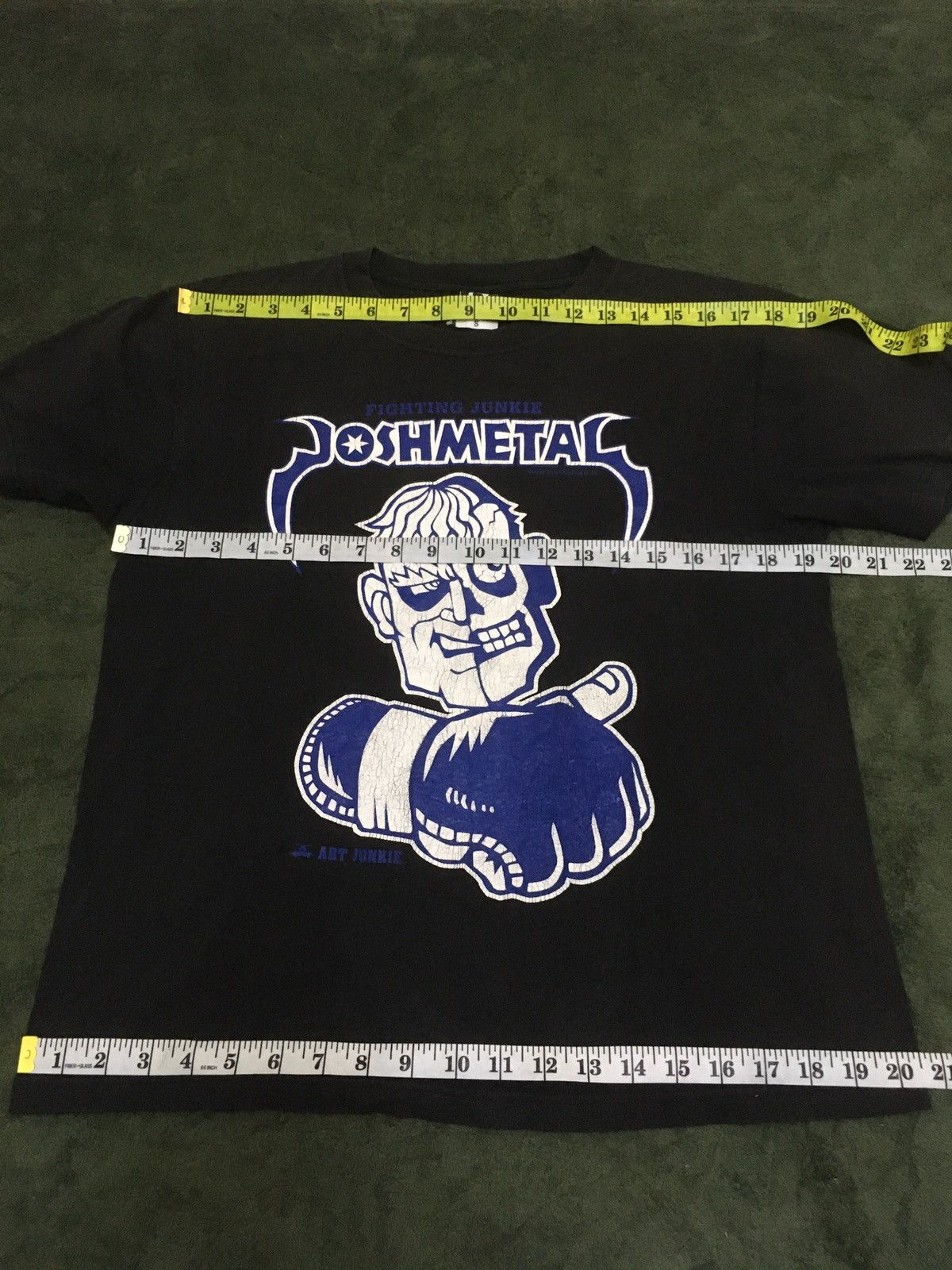 Japanese Brand × Vintage Vintage fighting junkie posh metal Size US M / EU 48-50 / 2 - 8 Thumbnail