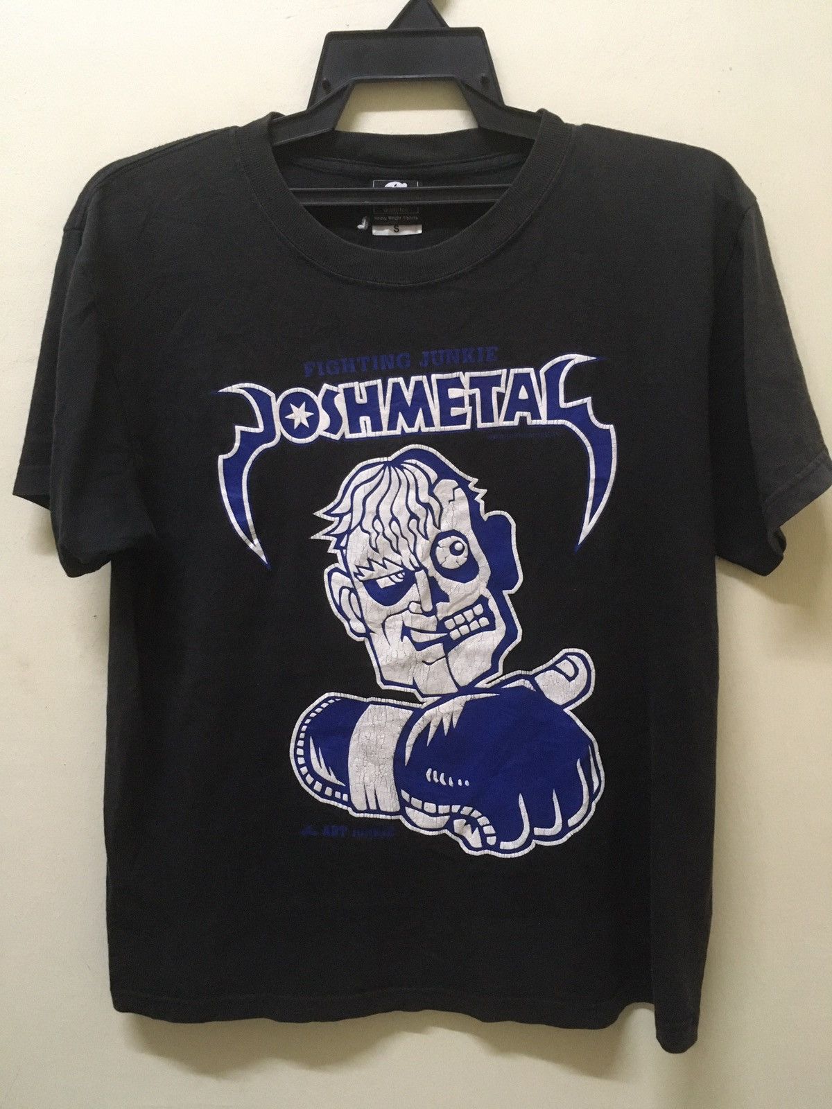 Japanese Brand × Vintage Vintage fighting junkie posh metal Size US M / EU 48-50 / 2 - 1 Thumbnail