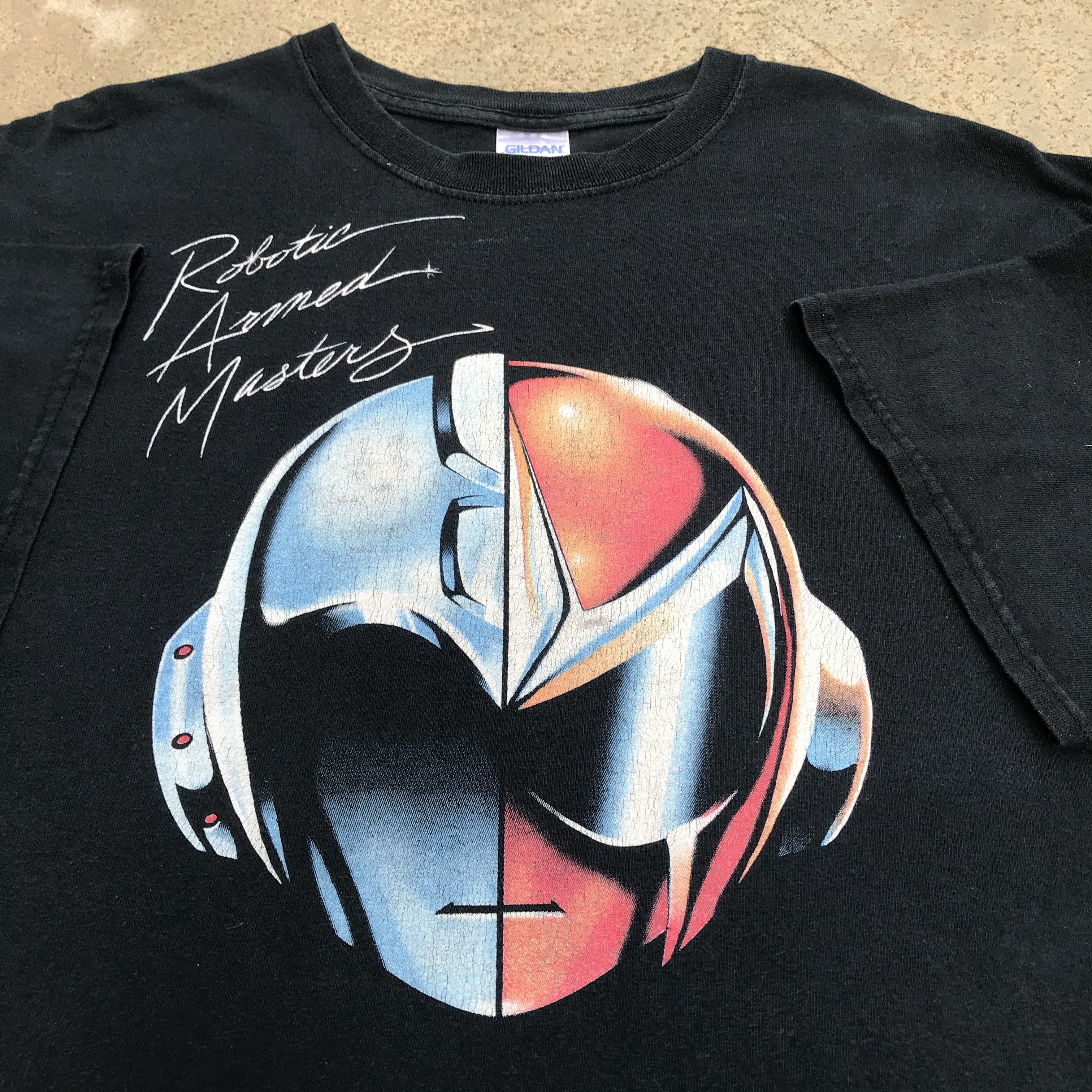 Band Tees Vintage Y2K Daft Punk Robotic Armed Masters Tee XL Tron Size US XL / EU 56 / 4 - 4 Thumbnail
