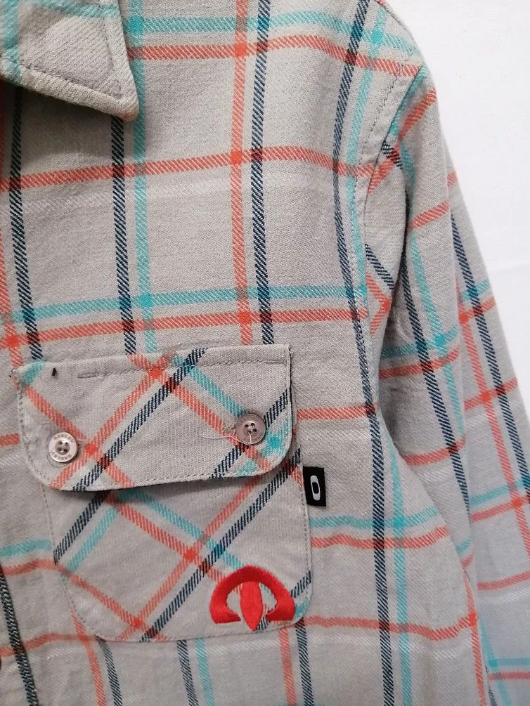 Oakley OAKLEY Regular Fit Flanel Shirt Size US S / EU 44-46 / 1 - 3 Thumbnail