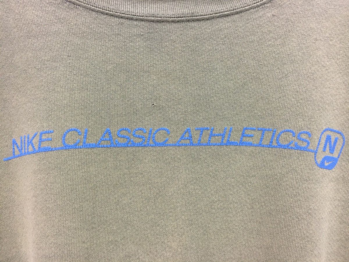 Nike × Vintage Vintage Nike Classic Athletics Sweatshirt Size US XL / EU 56 / 4 - 3 Thumbnail