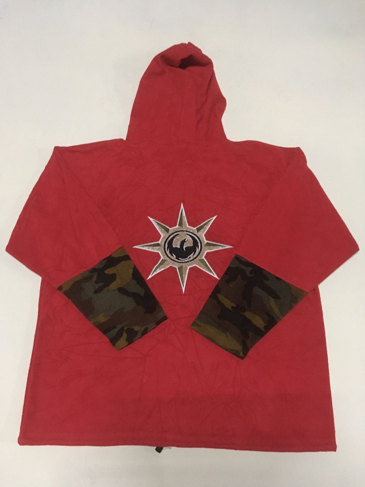 Vintage × Welcome Skateboards VINTAGE SKATE DRAGON 🐉 EMBROIDERY FLEECE HOODIE SWEATER Size US XL / EU 56 / 4 - 12 Thumbnail