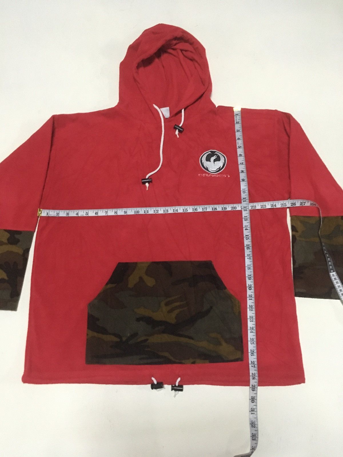 Vintage × Welcome Skateboards VINTAGE SKATE DRAGON 🐉 EMBROIDERY FLEECE HOODIE SWEATER Size US XL / EU 56 / 4 - 1 Thumbnail