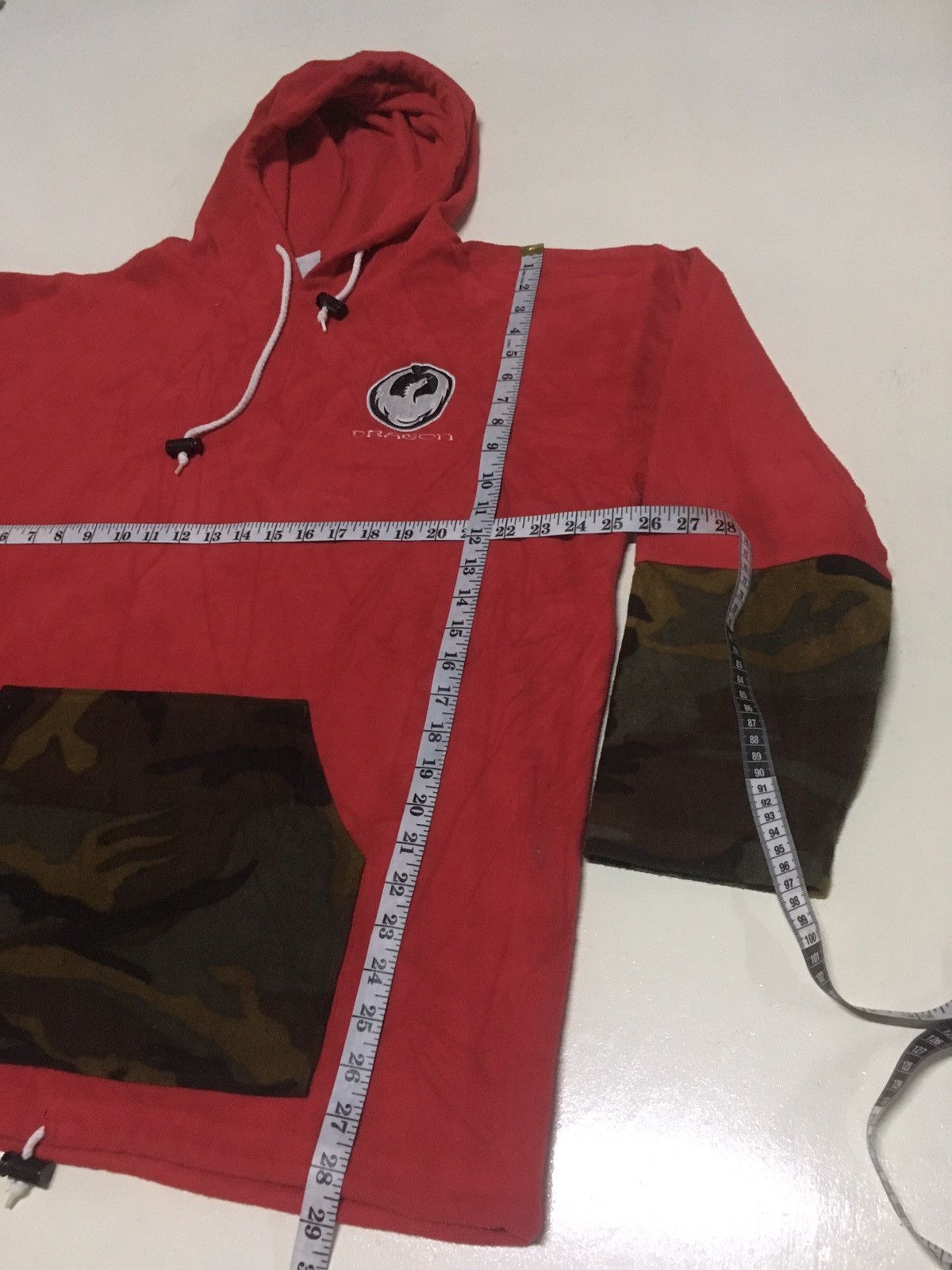Vintage × Welcome Skateboards VINTAGE SKATE DRAGON 🐉 EMBROIDERY FLEECE HOODIE SWEATER Size US XL / EU 56 / 4 - 3 Thumbnail