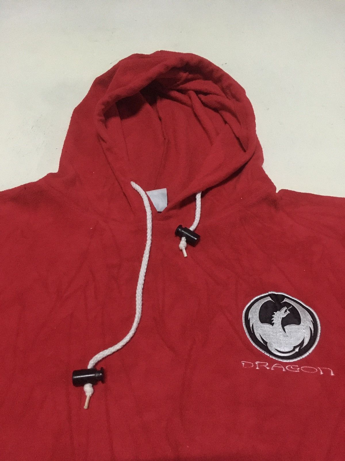 Vintage × Welcome Skateboards VINTAGE SKATE DRAGON 🐉 EMBROIDERY FLEECE HOODIE SWEATER Size US XL / EU 56 / 4 - 5 Thumbnail