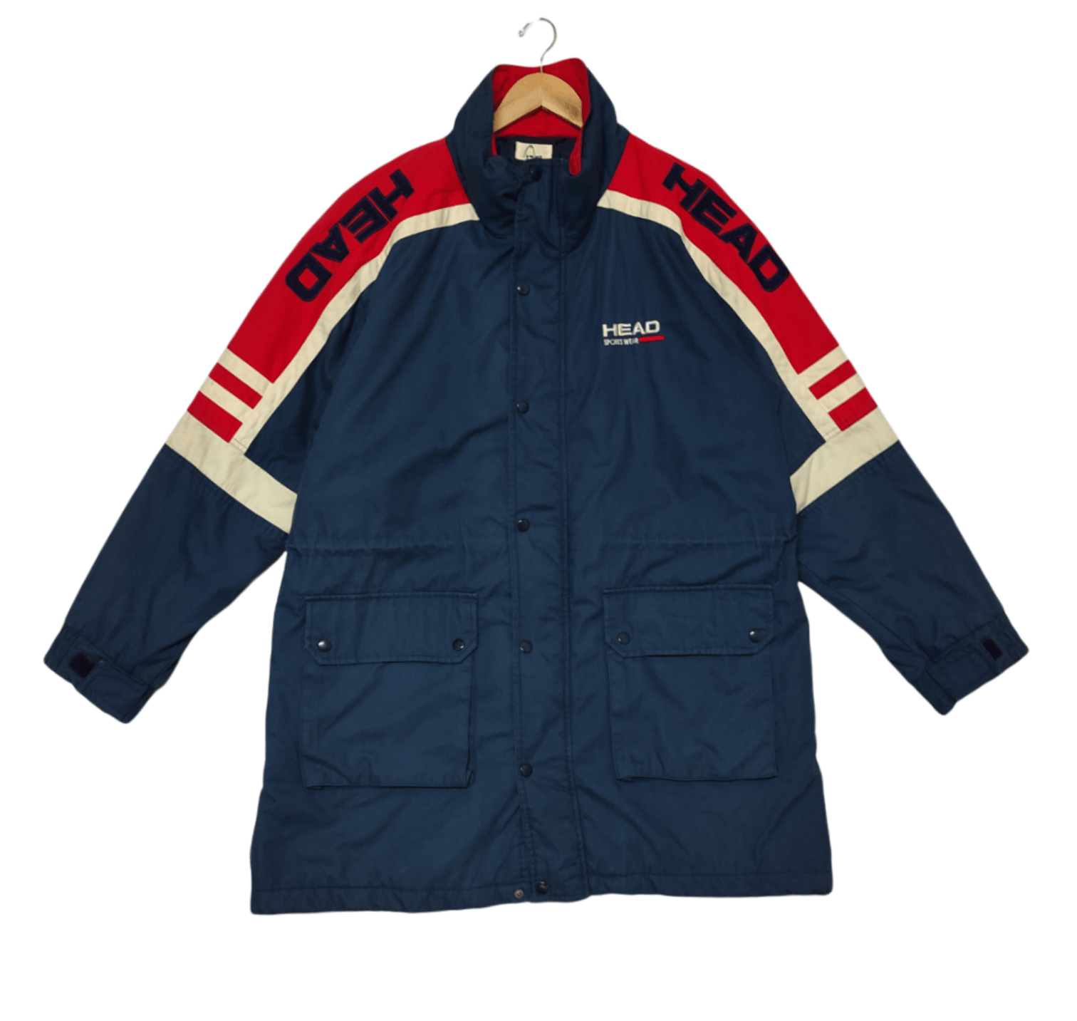 Japanese Brand × Vintage Vintage Head sportwear Big logo Jacket Size US XL / EU 56 / 4 - 1 Thumbnail