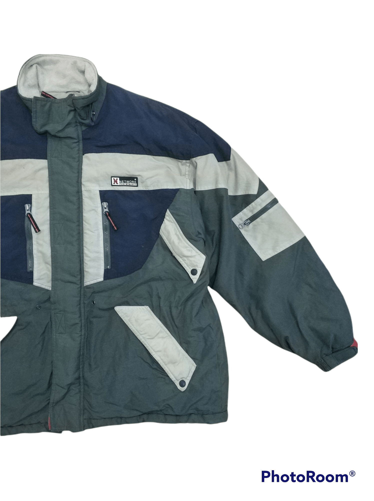 Japanese Brand 🔥Big Size Network Performance Windbreaker Jacket Size US XL / EU 56 / 4 - 3 Thumbnail