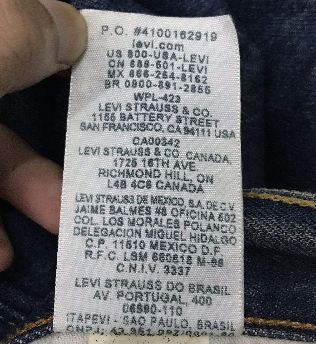 Levi's LEVI’S DENIM PANTS Size US 36 / EU 52 - 17 Thumbnail