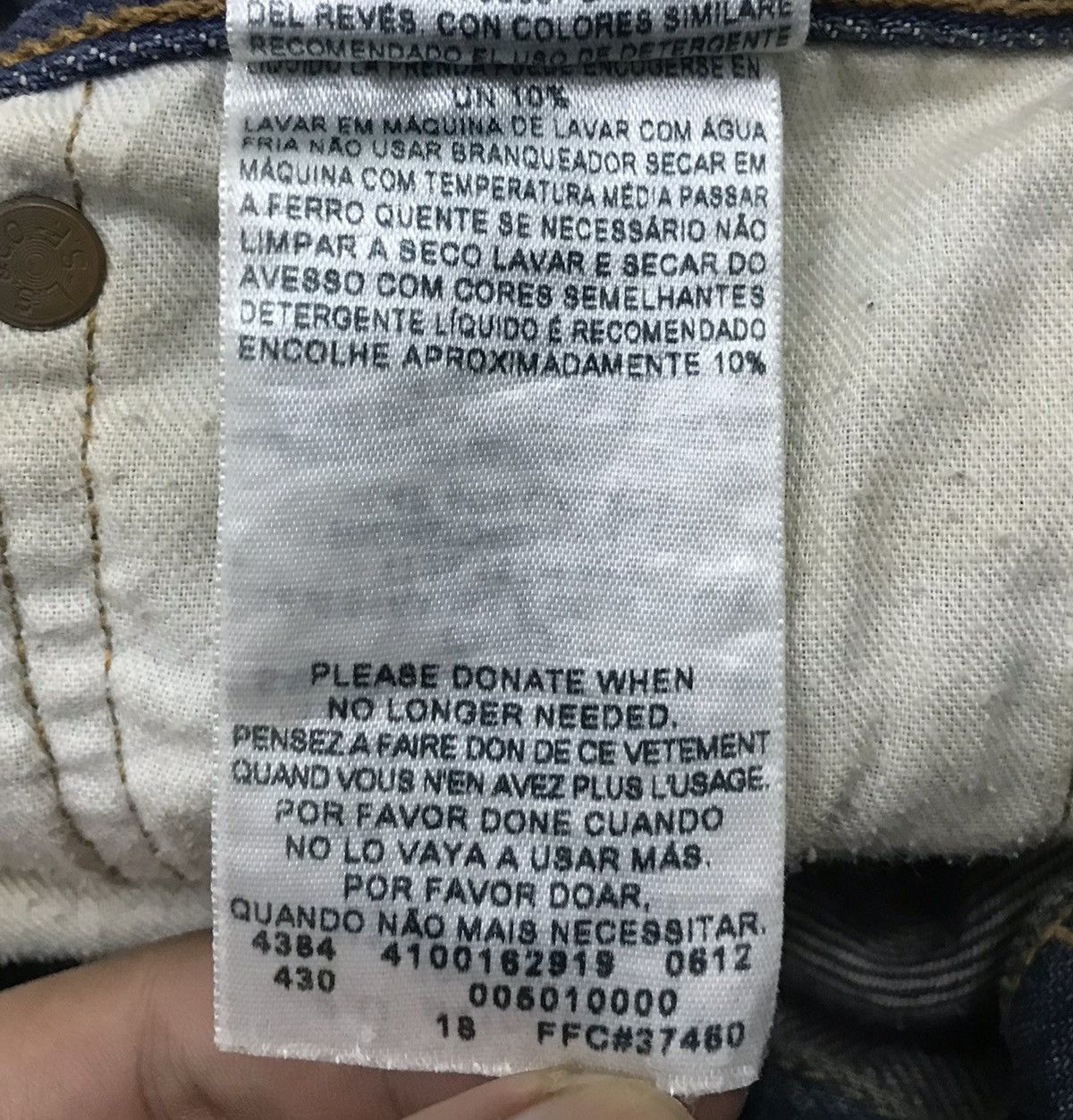 Levi's LEVI’S DENIM PANTS Size US 36 / EU 52 - 16 Thumbnail