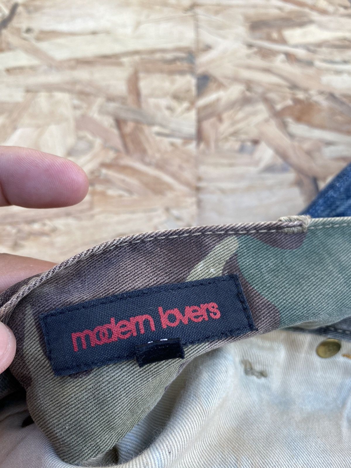 Japanese Brand Japanese Brand X Modem Lovers Custom Made multipocket jeans Size US 33 - 12 Thumbnail