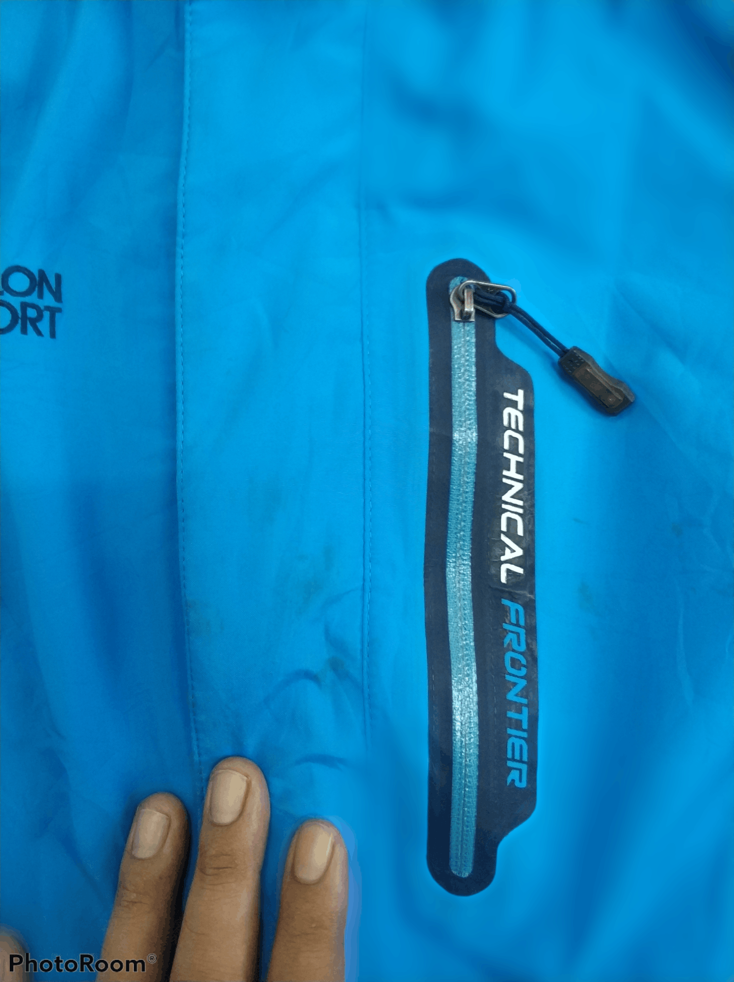 Goretex 🔥Two Tone Blue Goretex Japanese Brand Windbreaker Jackets Size US M / EU 48-50 / 2 - 4 Thumbnail