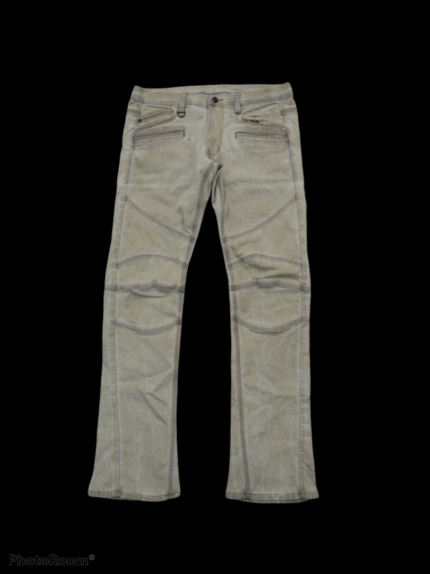 Matsuda THRASH HEADAWAYS NICOLE BIKER DENIM PANTS Size US 32 / EU 48 - 1 Thumbnail