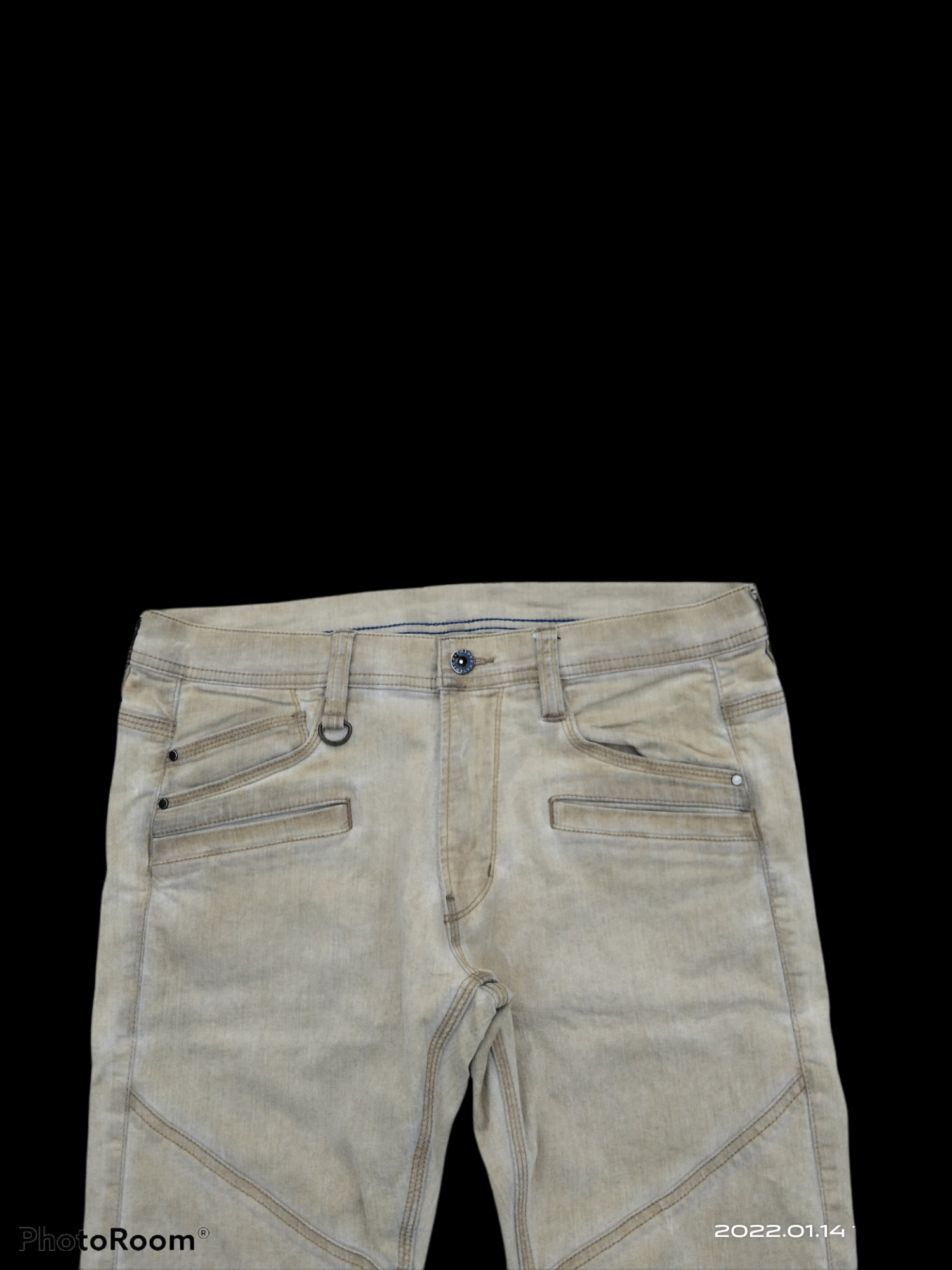 Matsuda THRASH HEADAWAYS NICOLE BIKER DENIM PANTS Size US 32 / EU 48 - 3 Thumbnail