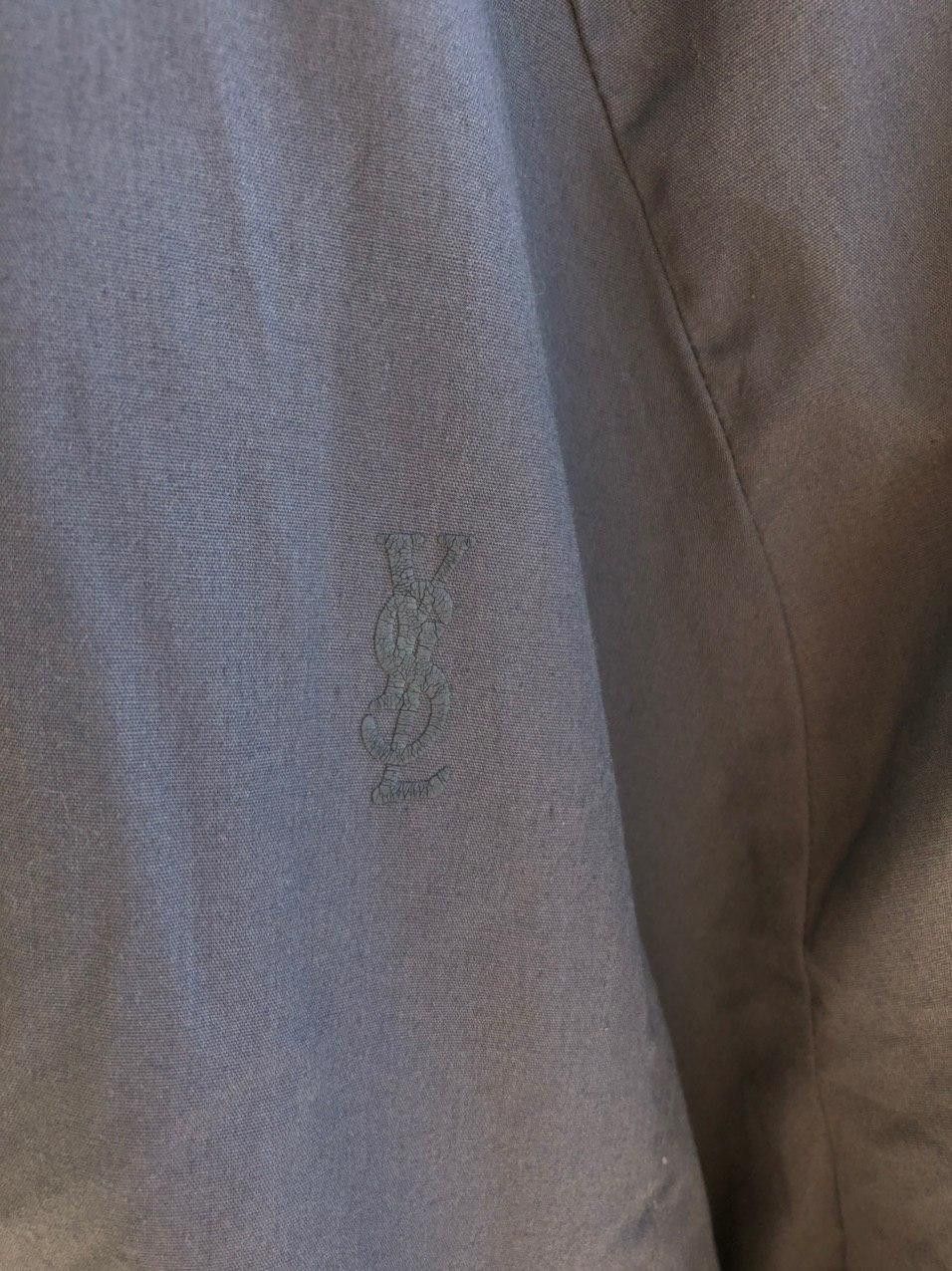 Yves Saint Laurent Silver YSL Jacket Logo Size US L / EU 52-54 / 3 - 2 Thumbnail