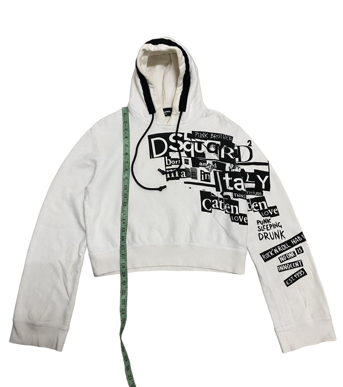 Dsquared2 × Vintage Offer‼️Vintage Dsquared2 Punk Rock Hoodie Size XXS / US 00 / IT 34 - 11 Thumbnail