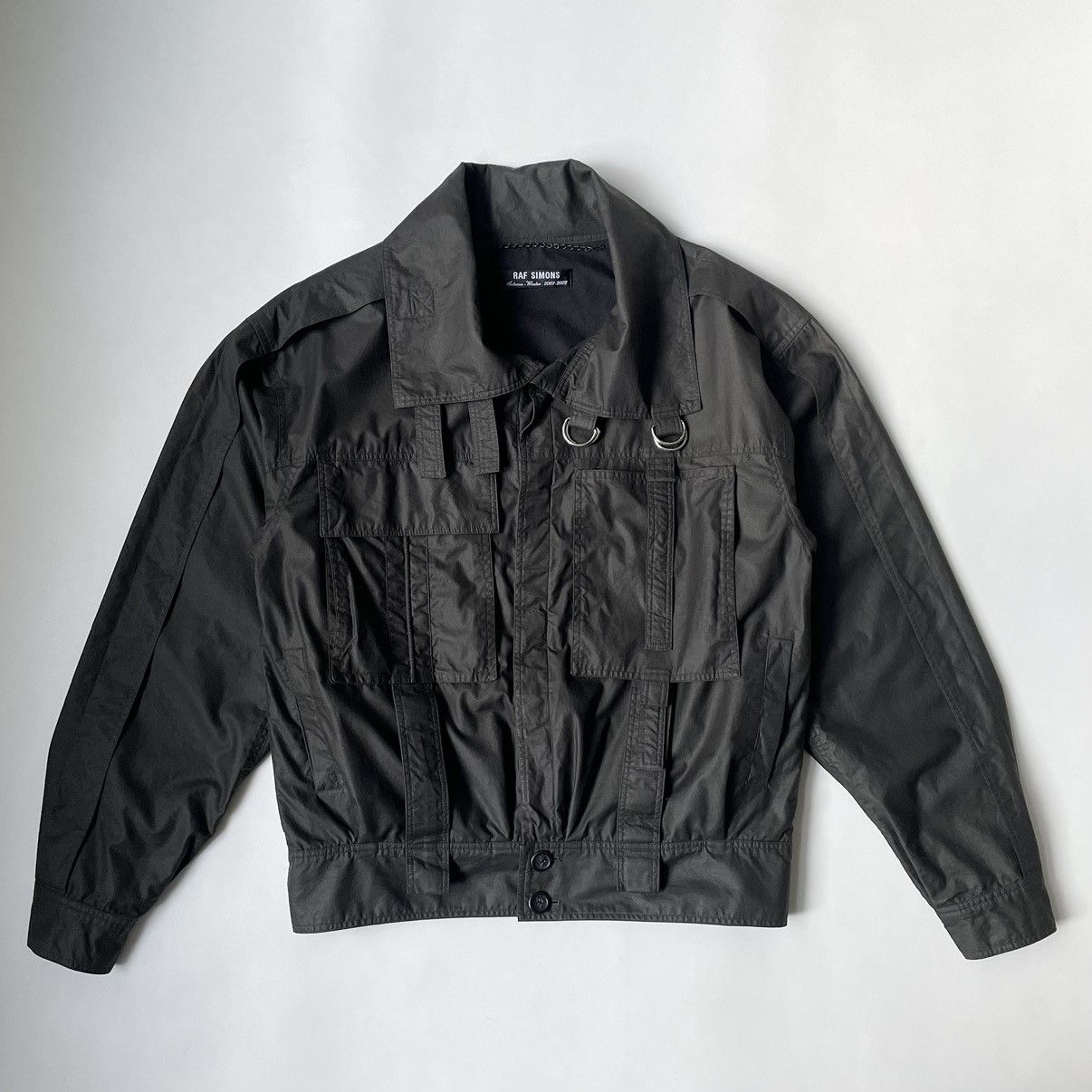 Raf Simons A/W 01 'Riot Riot Riot' Parachute Jacket | Grailed