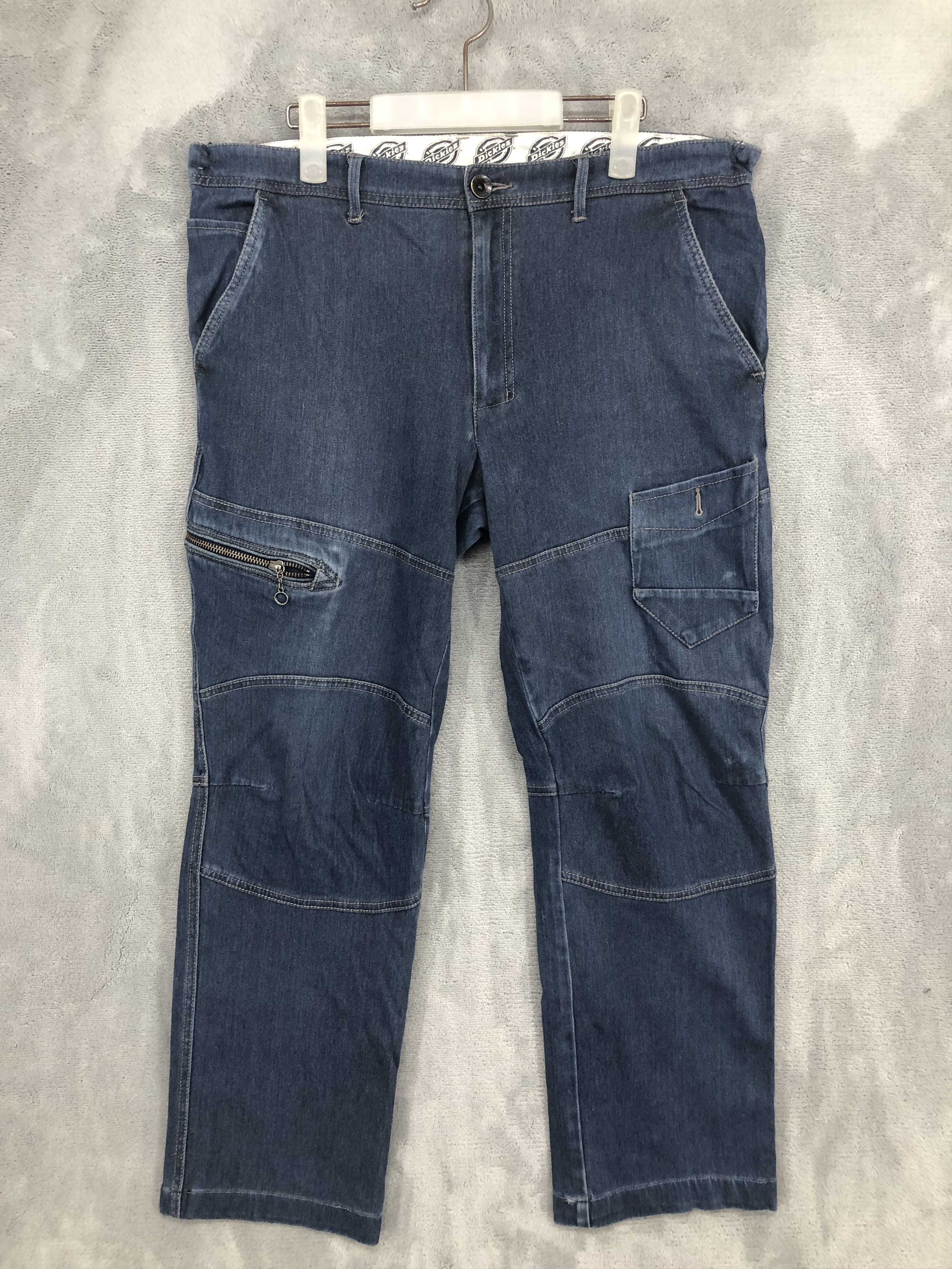 image of Dickies x Vintage Diskies Workwear Pants in Blue, Men's (Size 34)
