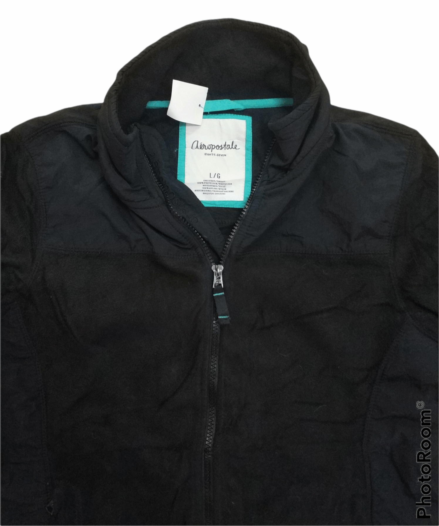 Aeropostale 🔥Aeropostale Two Tone Zipper Fleece Jacket Size US S / EU 44-46 / 1 - 2 Thumbnail