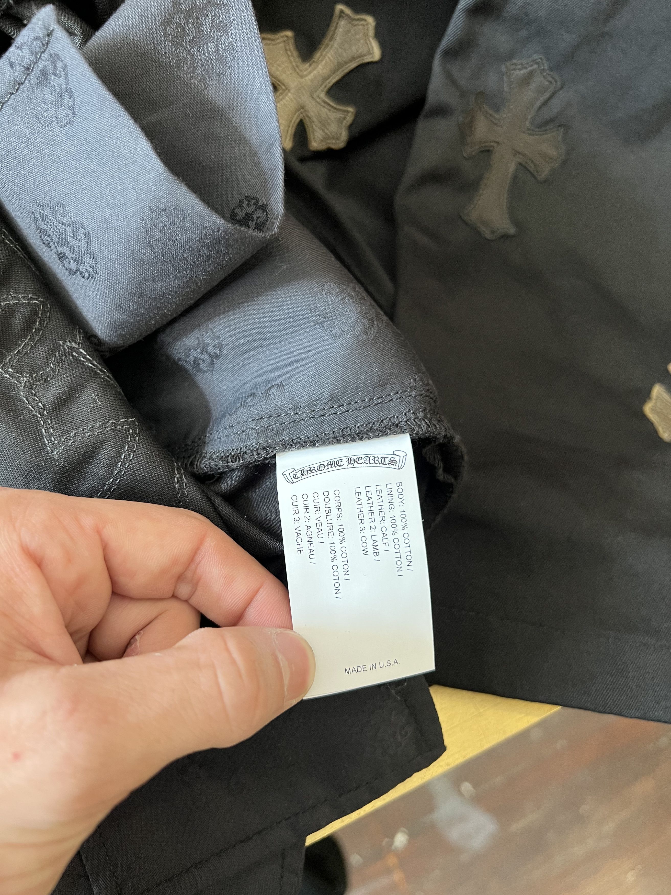 Chrome Hearts Chrome Hearts Flooded Cross Pants Size US 38 / EU 54 - 13 Thumbnail