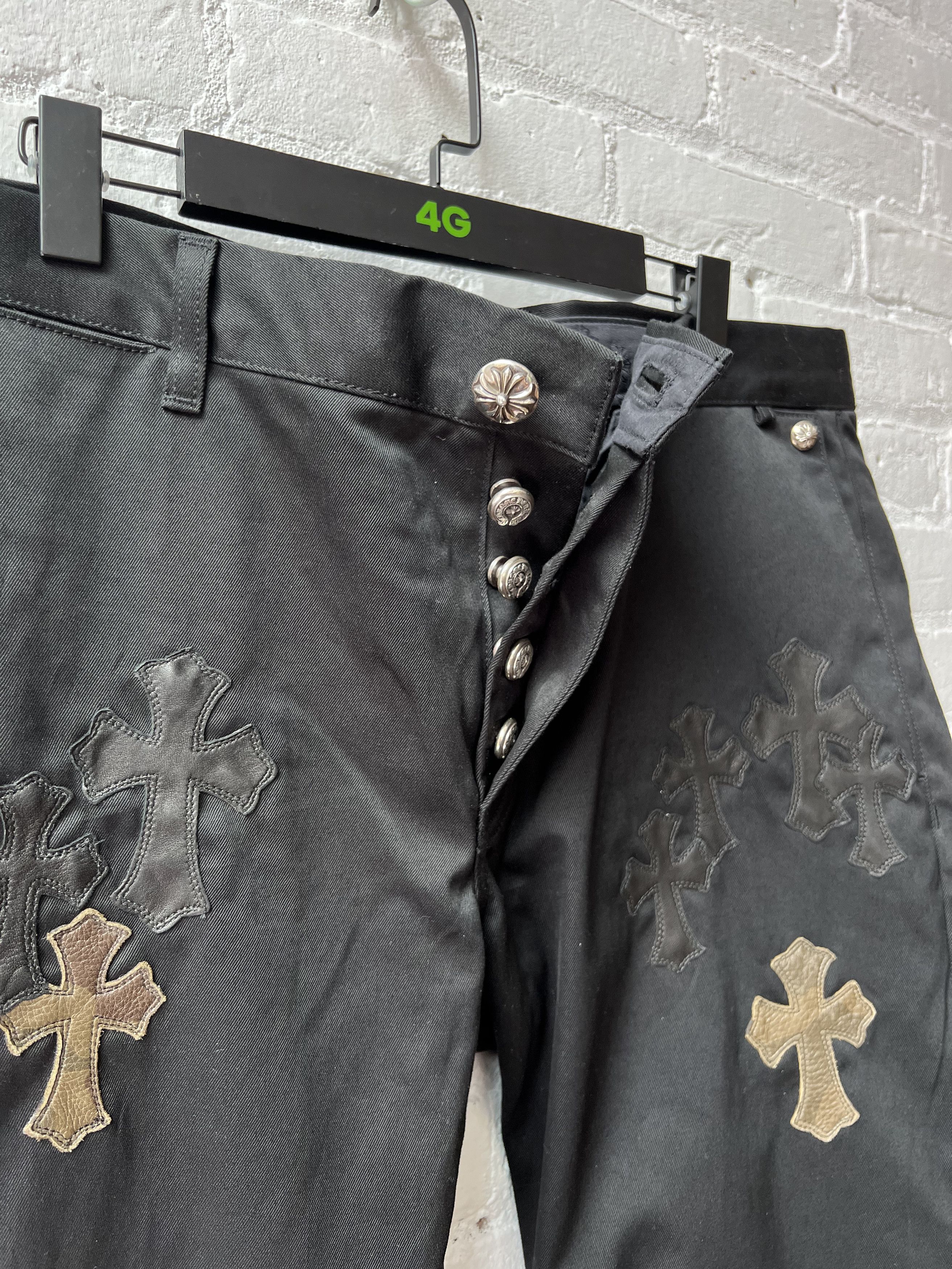 Chrome Hearts Chrome Hearts Flooded Cross Pants Size US 38 / EU 54 - 4 Thumbnail