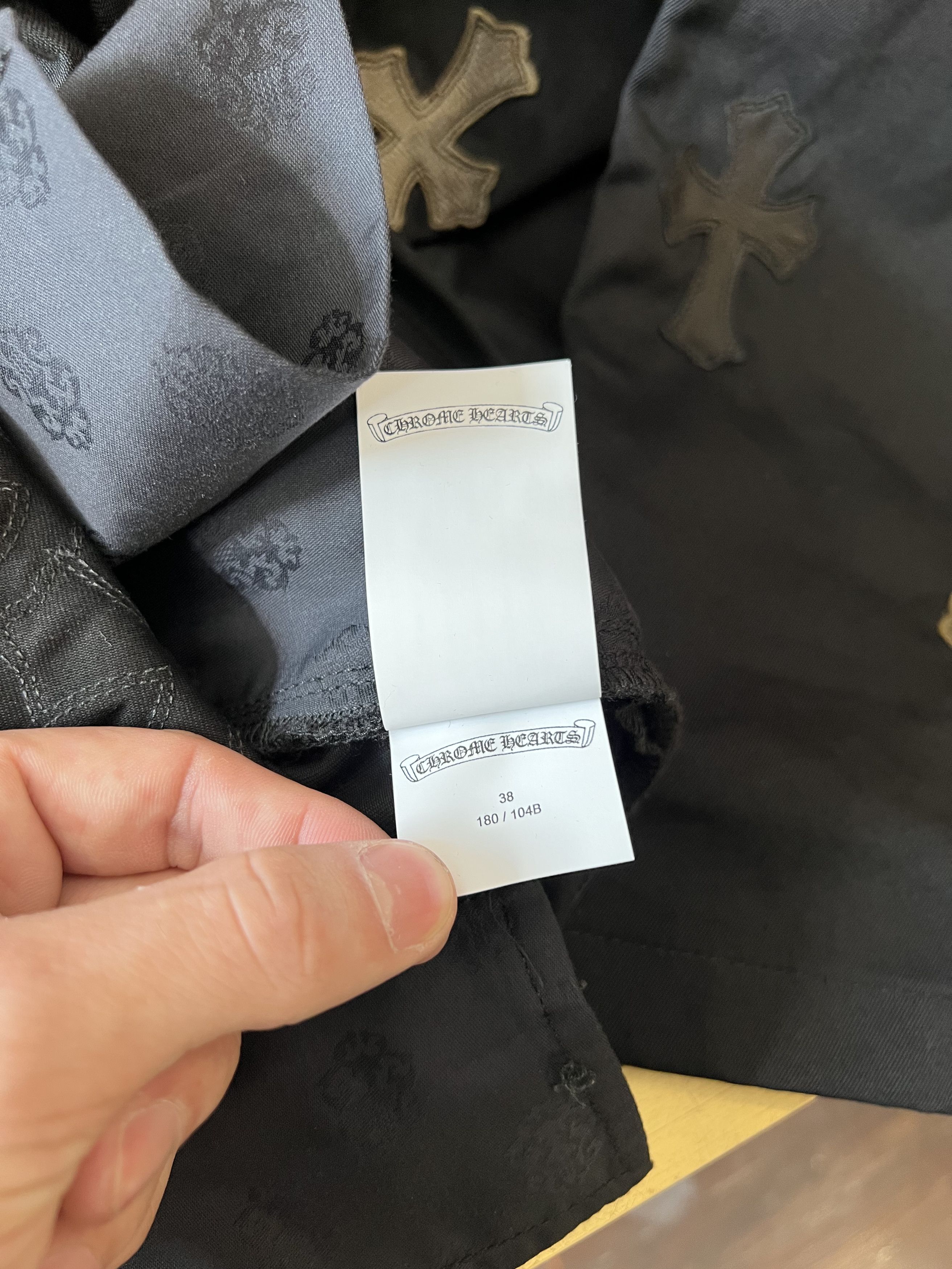 Chrome Hearts Chrome Hearts Flooded Cross Pants Size US 38 / EU 54 - 11 Thumbnail