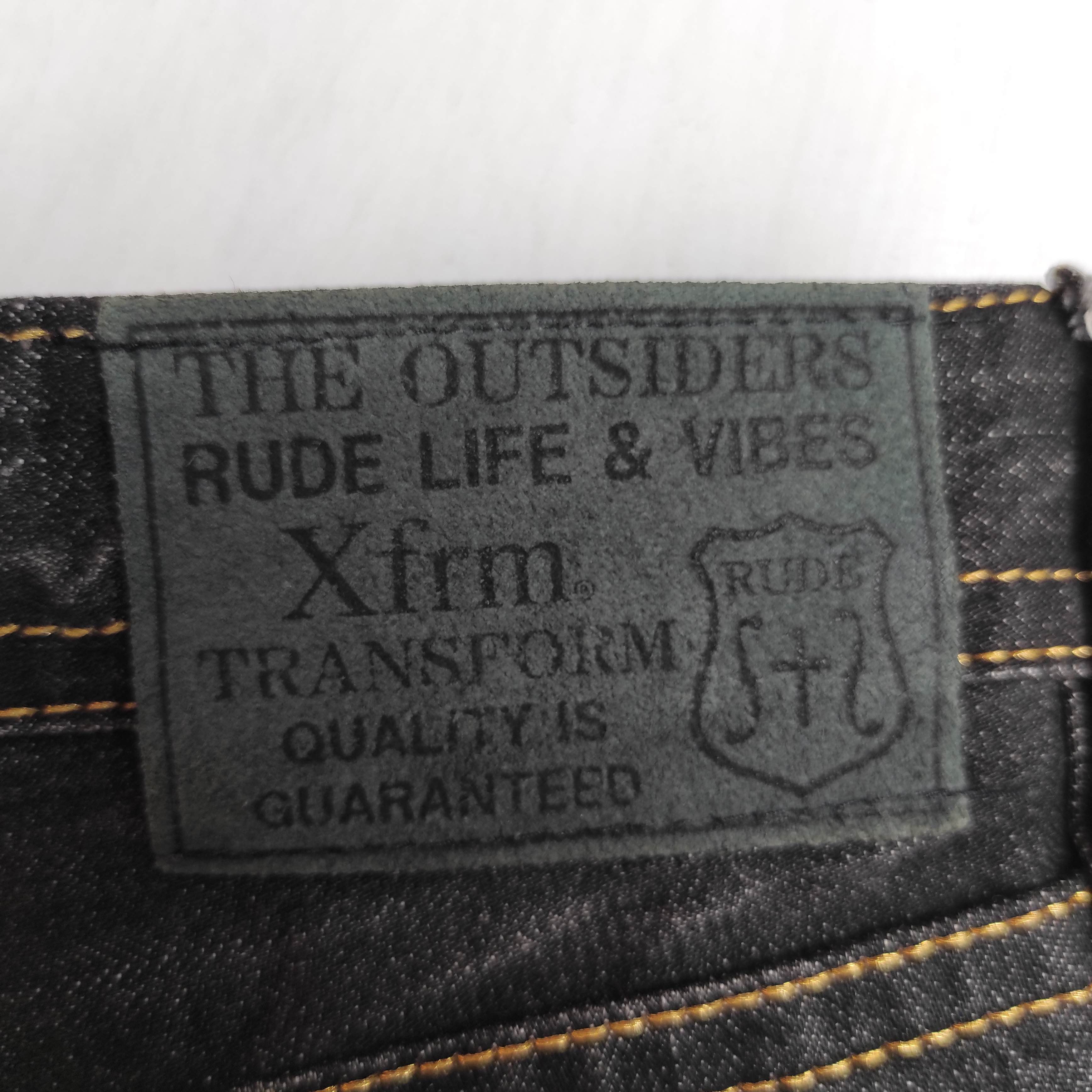 Tornado Mart Flare Jeans XFRM Splash Low Rise Boot Cut Denim size 28 Size US 28 / EU 44 - 18 Thumbnail