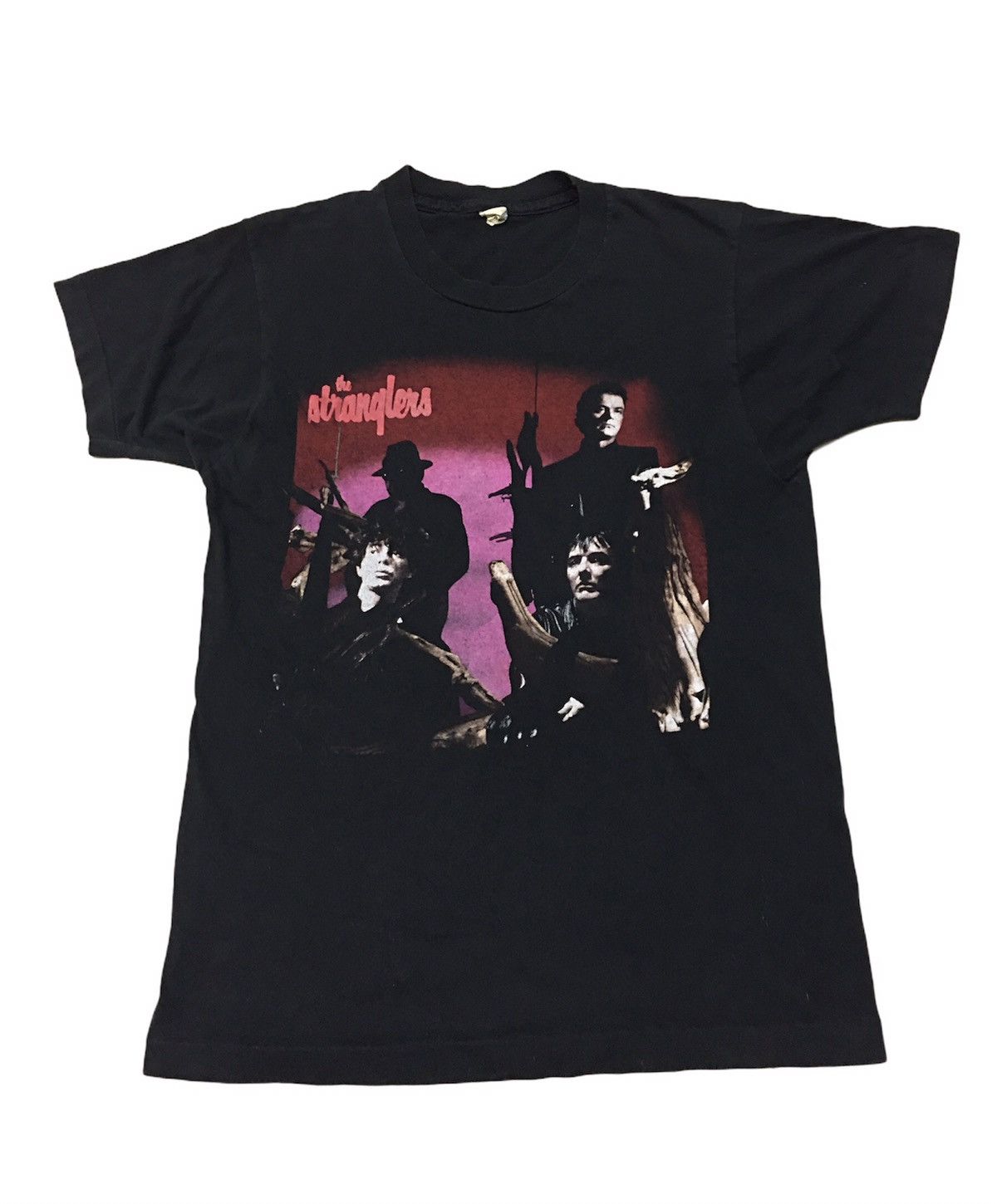 Rare Vintage The Stranglers Post punk new wave band shirt