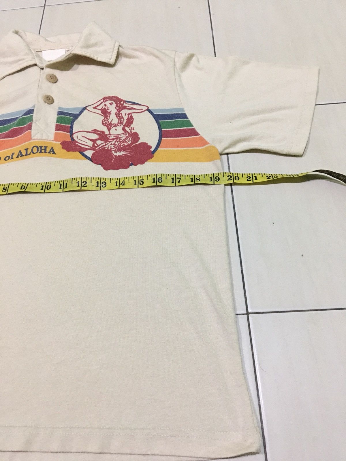Other Vintage Hawaii Rainbow Polos Shirt Size US M / EU 48-50 / 2 - 7 Thumbnail