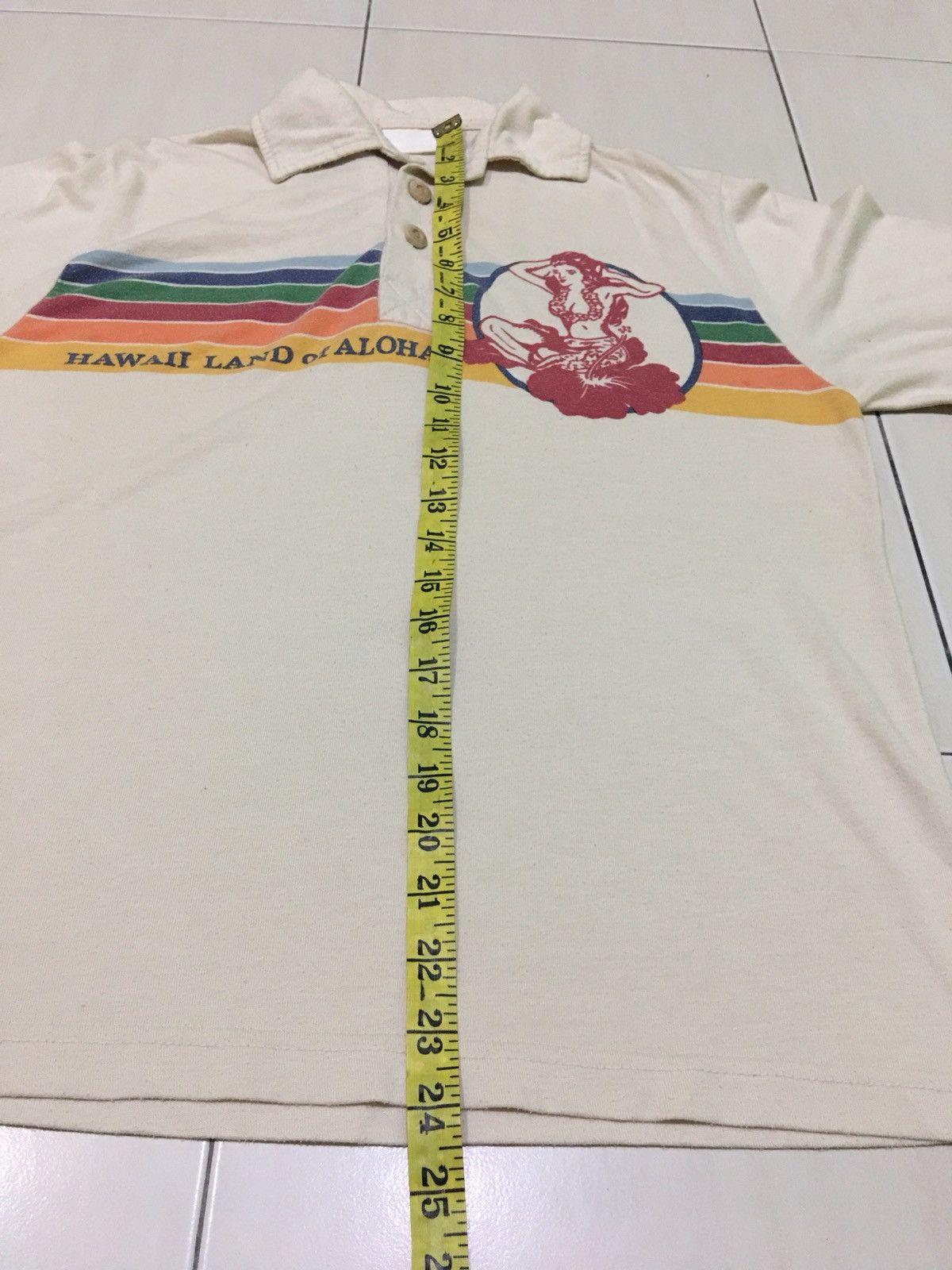 Other Vintage Hawaii Rainbow Polos Shirt Size US M / EU 48-50 / 2 - 8 Thumbnail