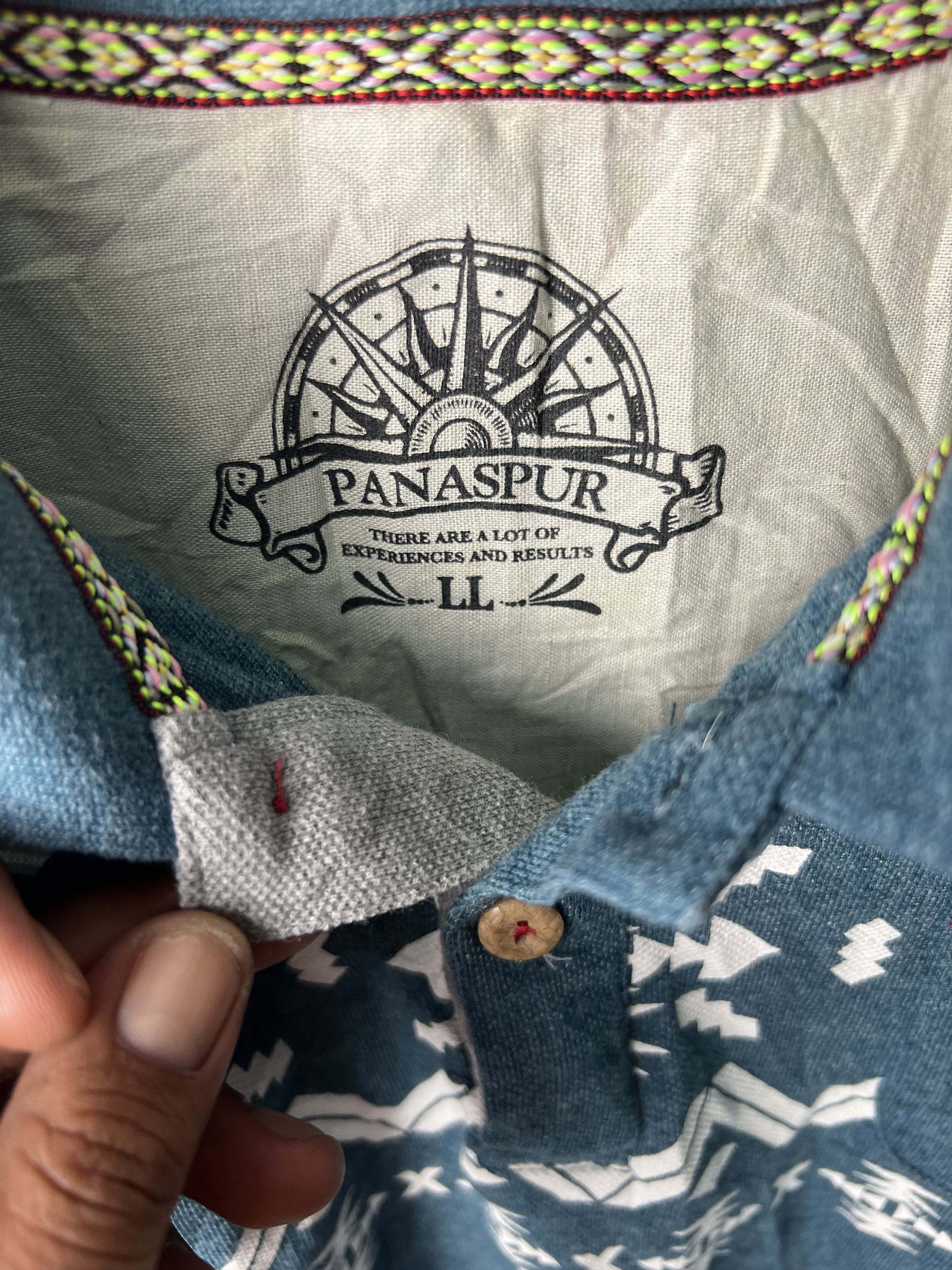 Japanese Brand 🔥Native Navajo Paraspur Polo Tees Size US M / EU 48-50 / 2 - 14 Thumbnail