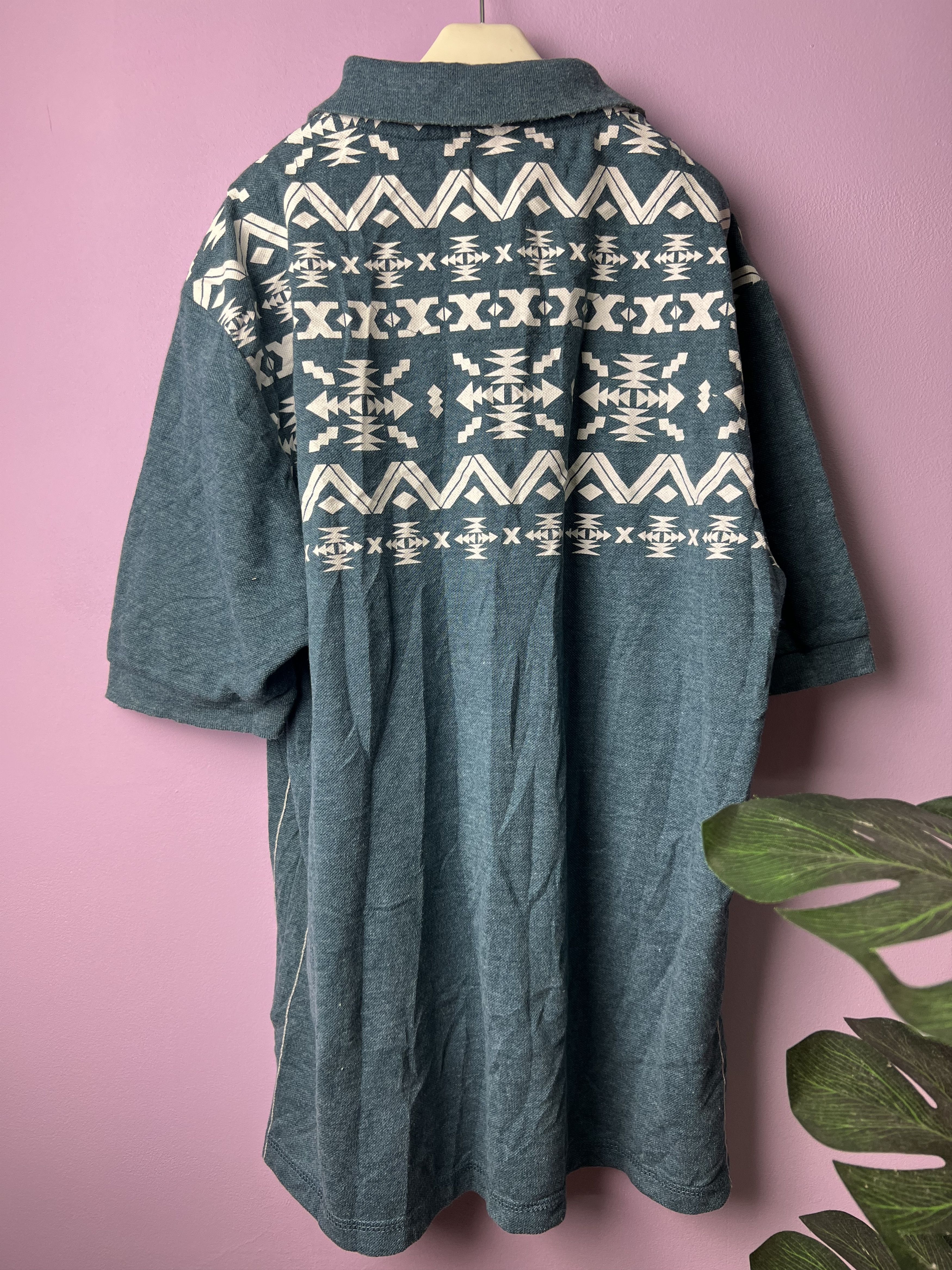 Japanese Brand 🔥Native Navajo Paraspur Polo Tees Size US M / EU 48-50 / 2 - 13 Thumbnail