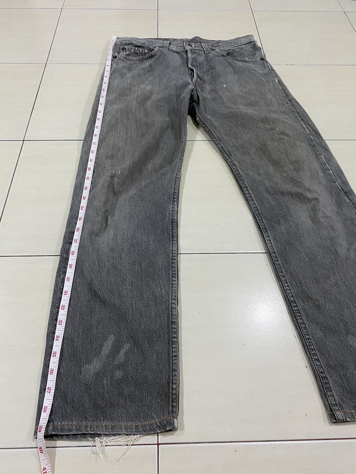 Levi's Vintage Levis 501 black faded jeans size 32 Size US 32 / EU 48 - 19 Thumbnail