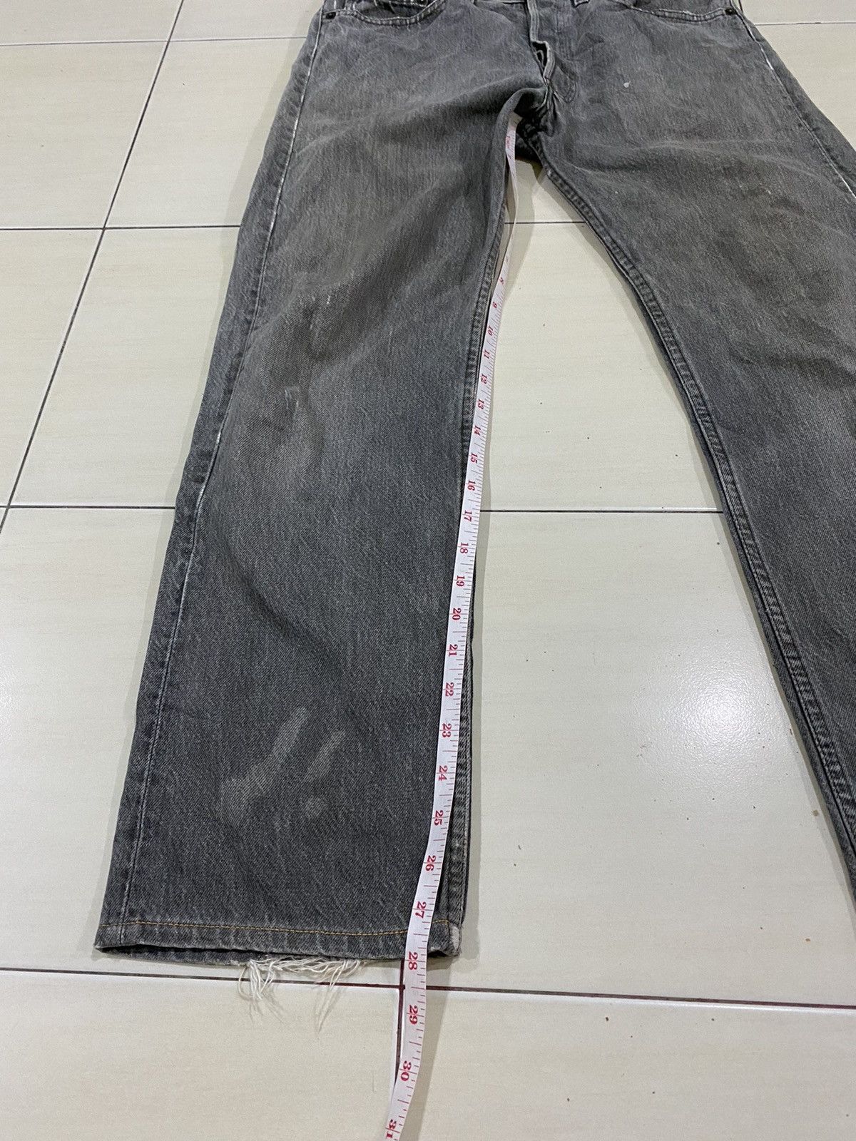 Levi's Vintage Levis 501 black faded jeans size 32 Size US 32 / EU 48 - 20 Thumbnail