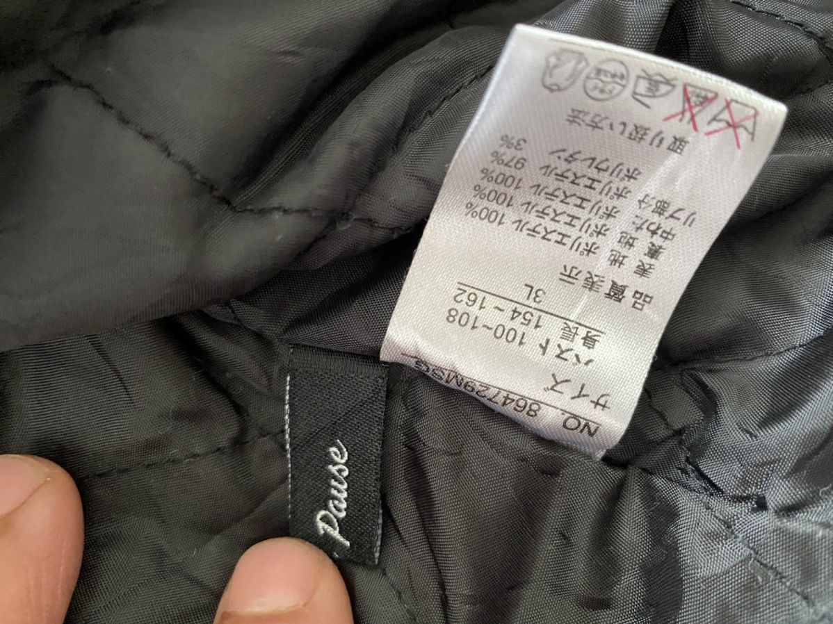 Japanese Brand 💥need gone💥Bomber Jacket Private Pause nice designer Size US L / EU 52-54 / 3 - 8 Thumbnail