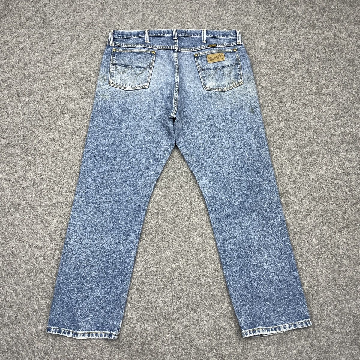 Vintage × Wrangler Vintage Wrangler Faded Blue Jeans - wc 218 Size US 38 / EU 54 - 2 Thumbnail