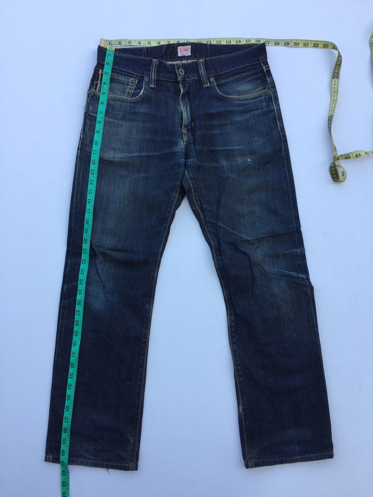 Edwin Baggy Jeans Edwin 505ZXX Selvedge Distressed Denim | Grailed