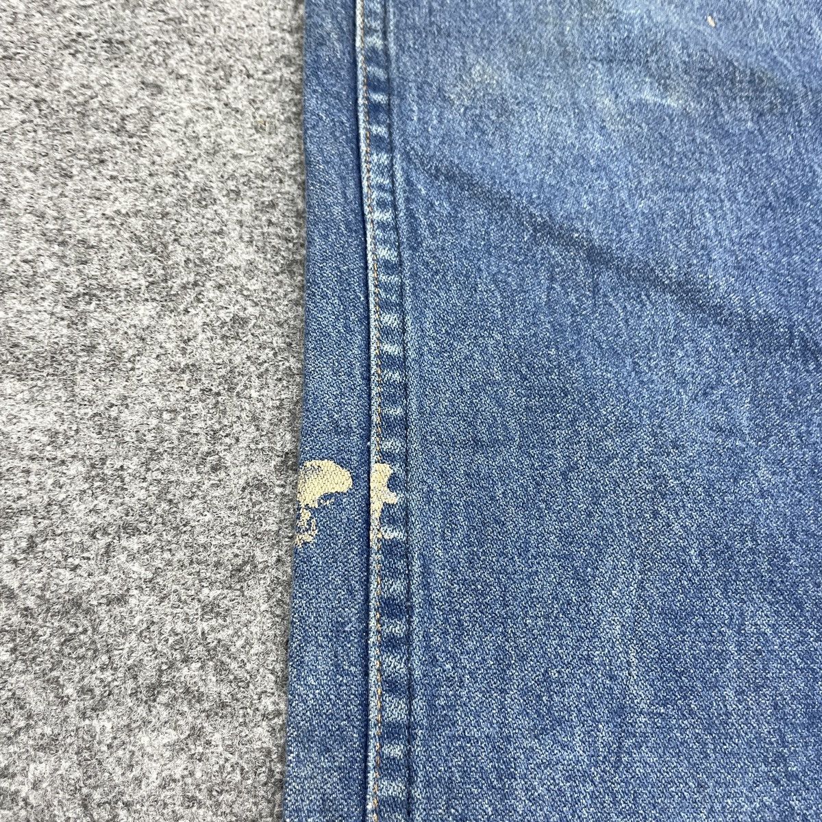 Vintage × Wrangler Vintage Wrangler Faded Blue Jeans -wc 219 Size US 37 - 7 Thumbnail