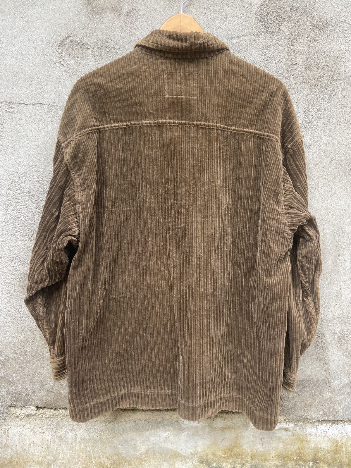 Flannel Vintage Be-Hot Zip Up Corduroy Flannel Jacket Size US L / EU 52-54 / 3 - 2 Thumbnail
