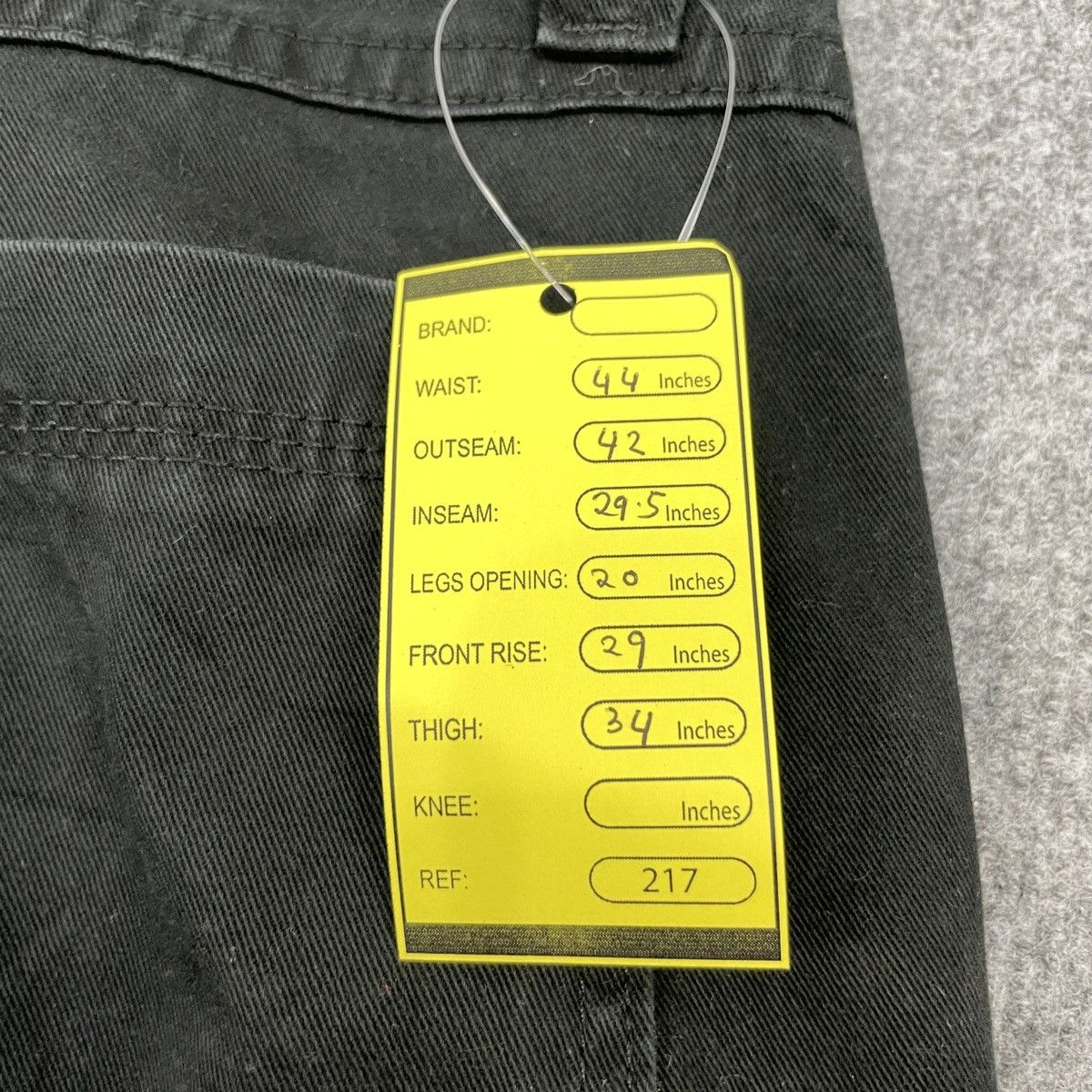 Vintage × Wrangler Vintage Wrangler Super Black Faded Cargo Pants -wc217 Size US 44 / EU 60 - 6 Thumbnail