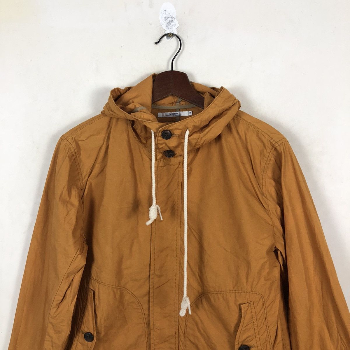 Japanese Brand RELUME JOURNAL STANDARD HOODIE SURVIVAL JACKET Size US M / EU 48-50 / 2 - 3 Thumbnail