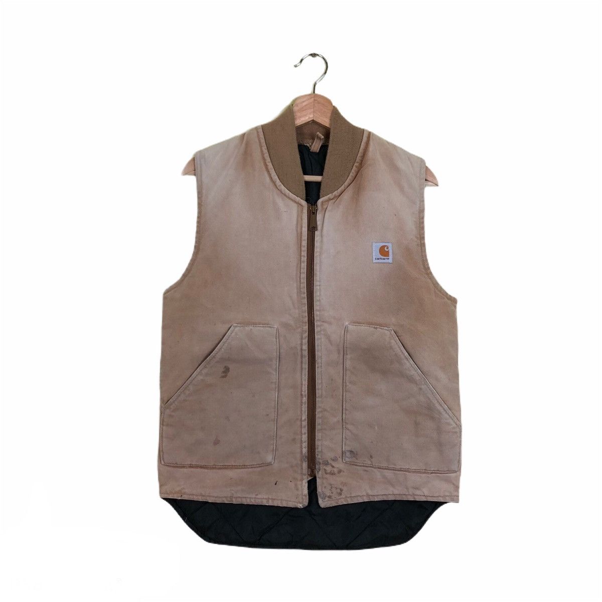 Carhartt Vintage Carhartt Sleeveless Work Wear Size US S / EU 44-46 / 1 - 1 Thumbnail