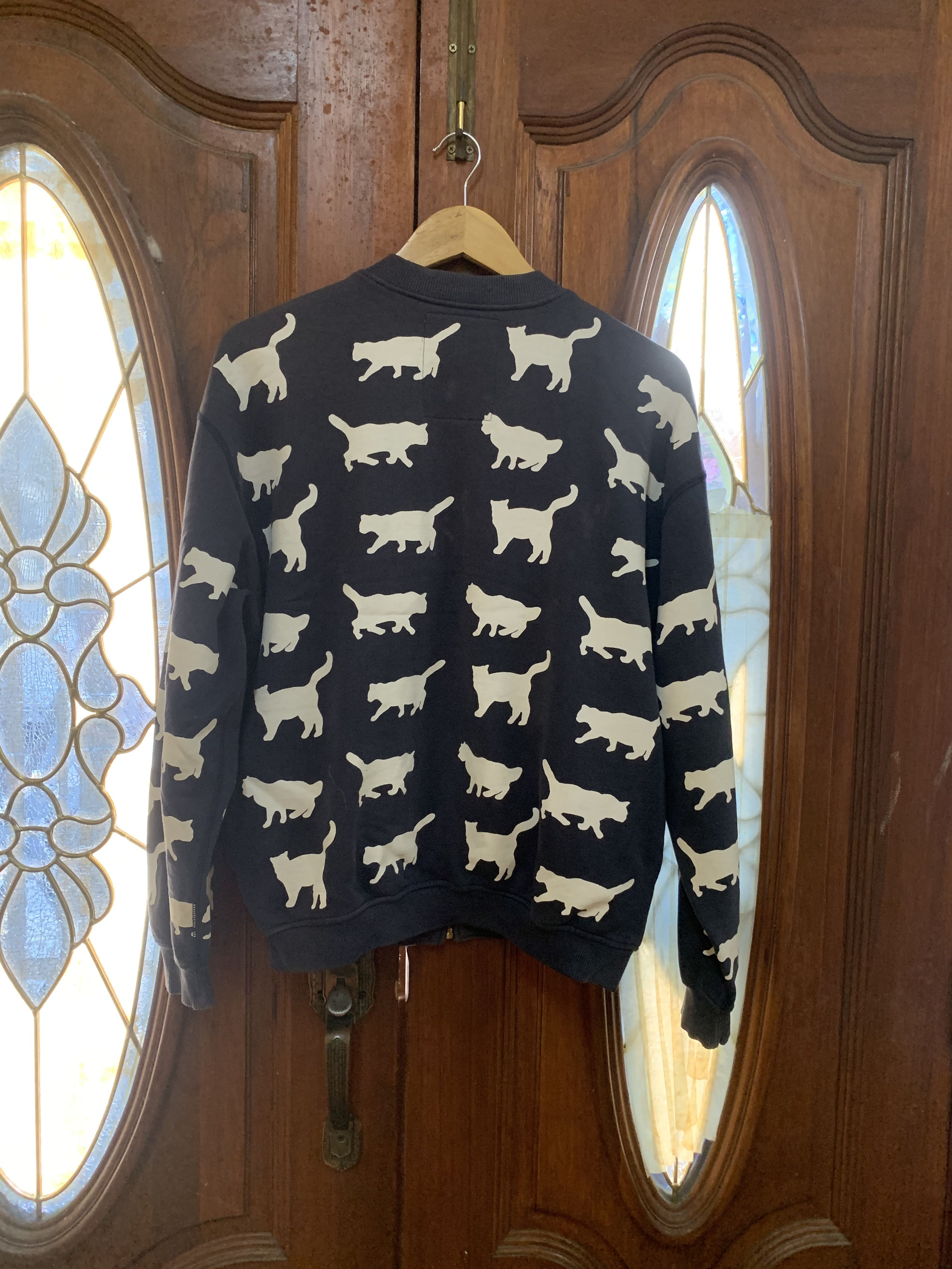 Japanese Brand Vintage USPP Cat All-Over Print Zip-Up Jacket Size US M / EU 48-50 / 2 - 5 Thumbnail