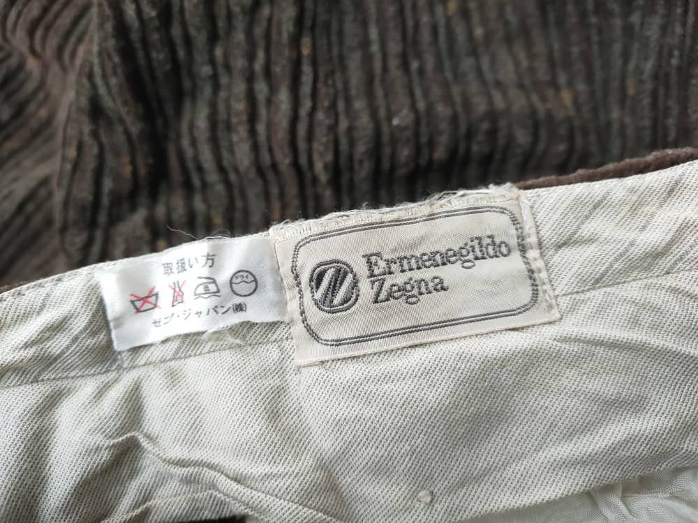 Ermenegildo Zegna E Zegna Corduroy Pant Size US 31 - 4 Thumbnail