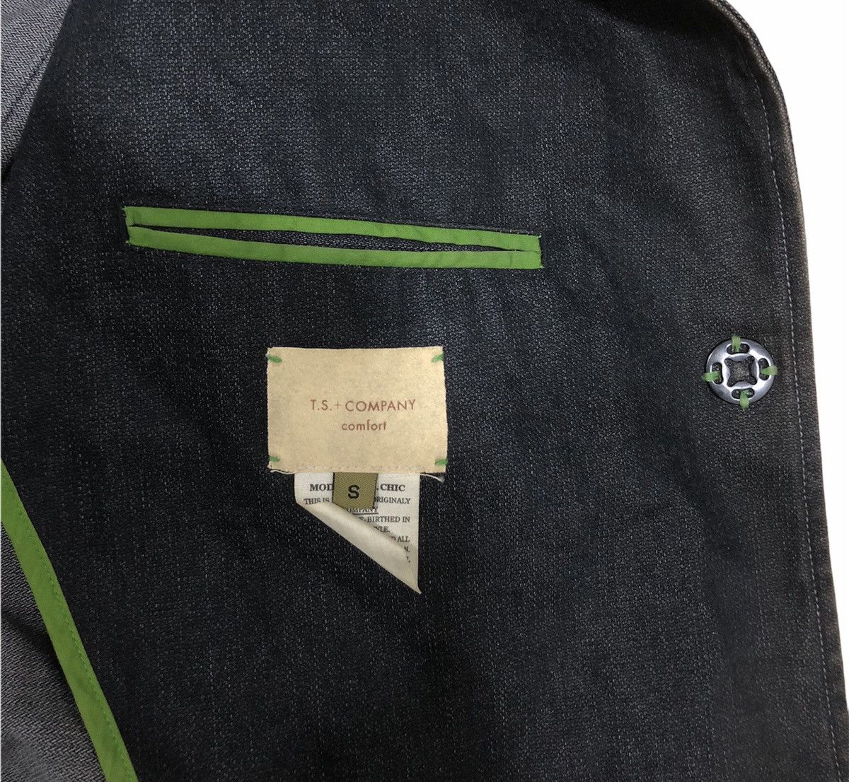 Japanese Brand × Vintage THE SUIT COMPANY JACKET,TREND, MEN’S INTERMEDIATE Size US S / EU 44-46 / 1 - 16 Thumbnail