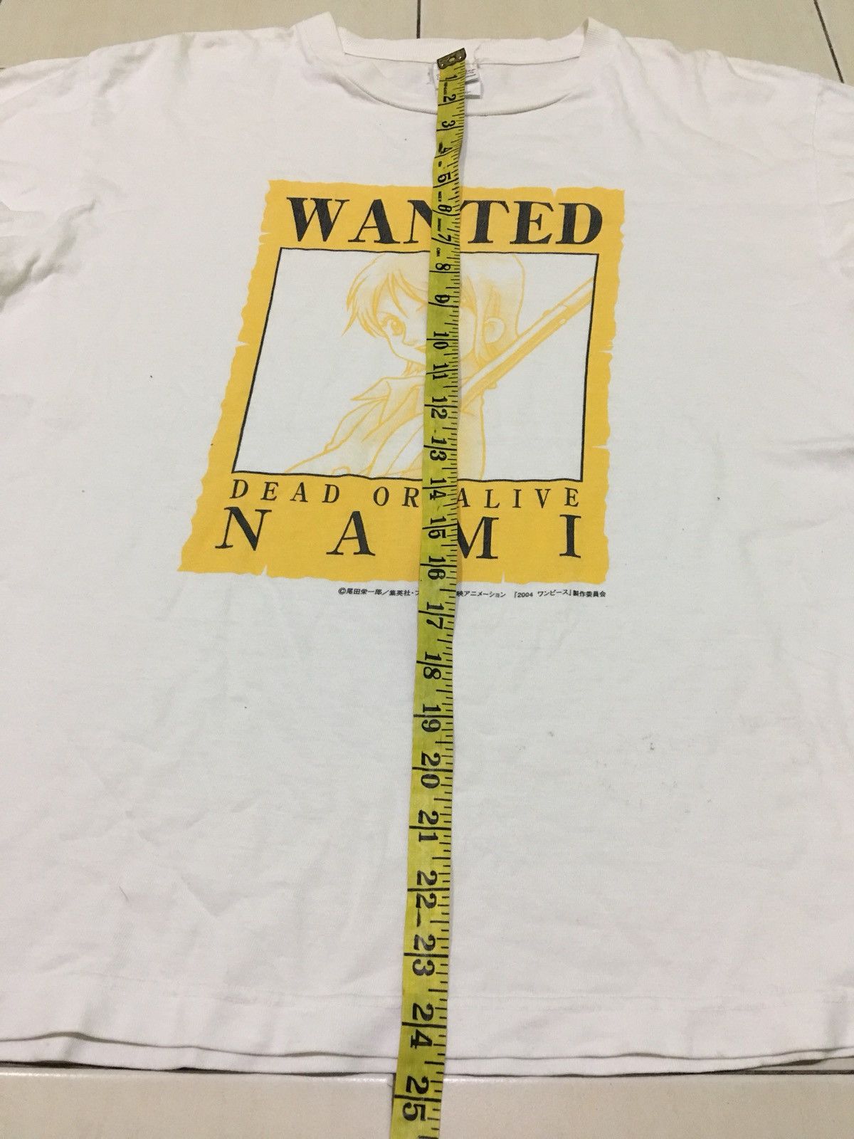 One Piece One Piece Anime Nami Wanted Shirt Size US M / EU 48-50 / 2 - 8 Thumbnail